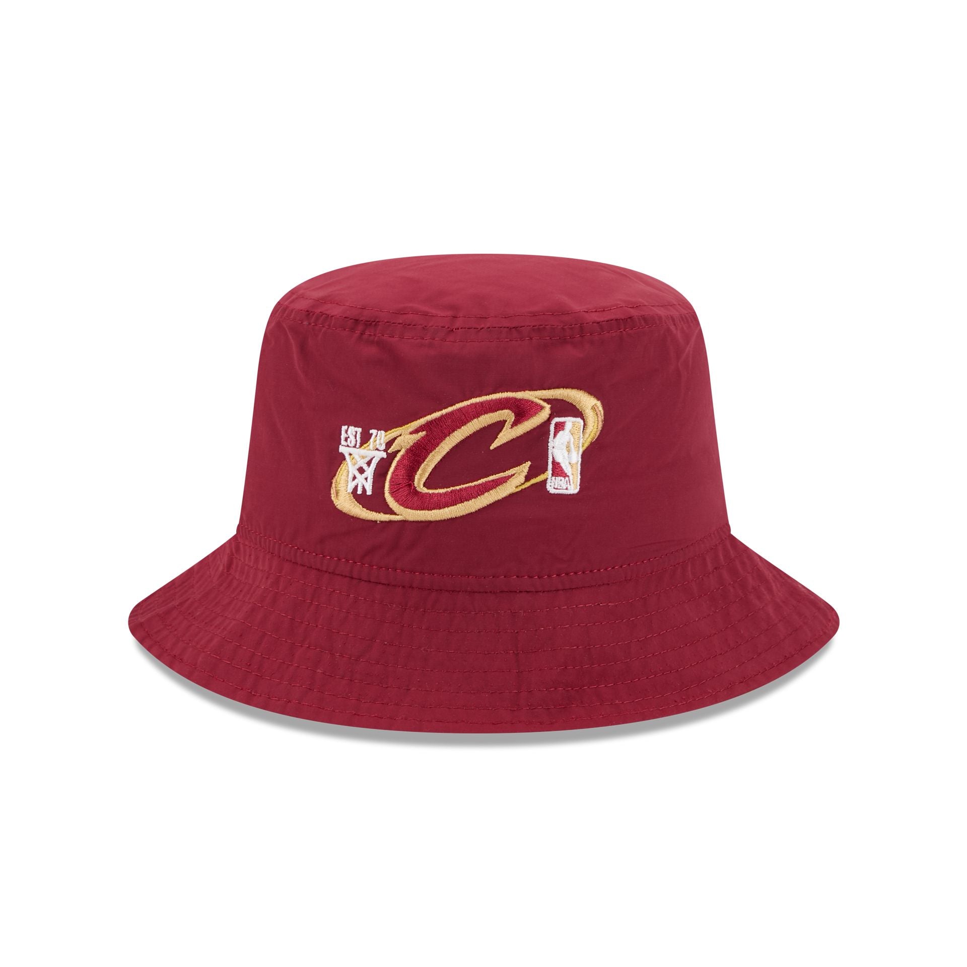 Alternative view of Cleveland Cavaliers Nylon Logo Bucket Hat