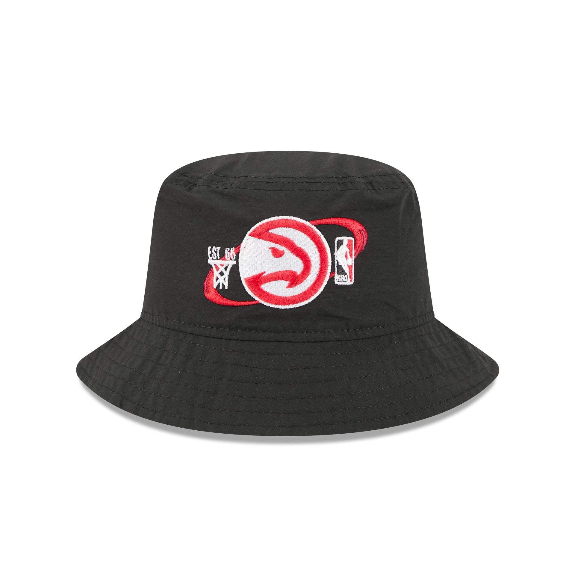 Alternative view of Atlanta Hawks Nylon Logo Bucket Hat