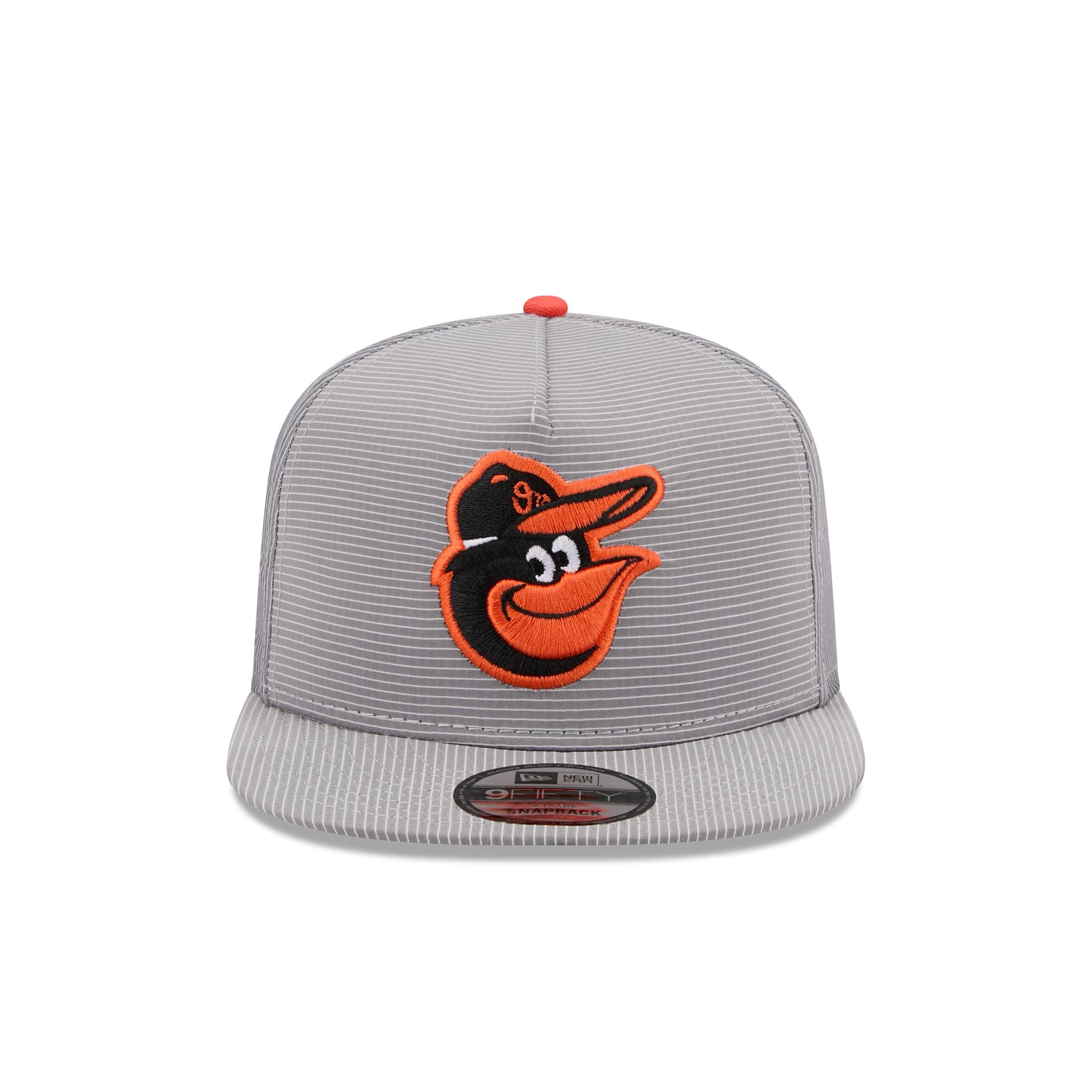 Alternative view of Baltimore Orioles Pinstripe Ripstop 9Fifty A-Frame Snapback Hat