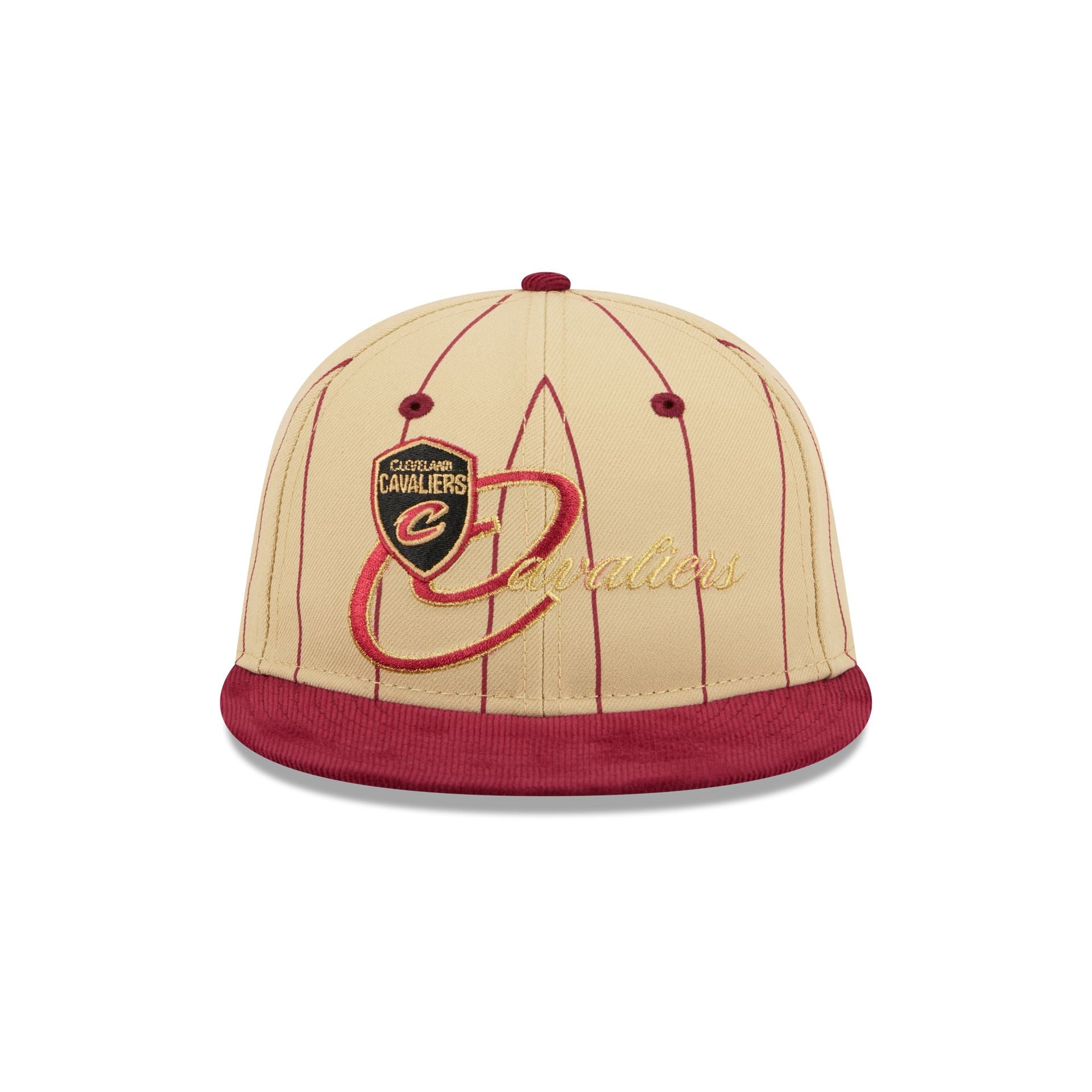 Alternative view of Cleveland Cavaliers Pinstripe Script Retro Crown 9Fifty Adjustable Hat