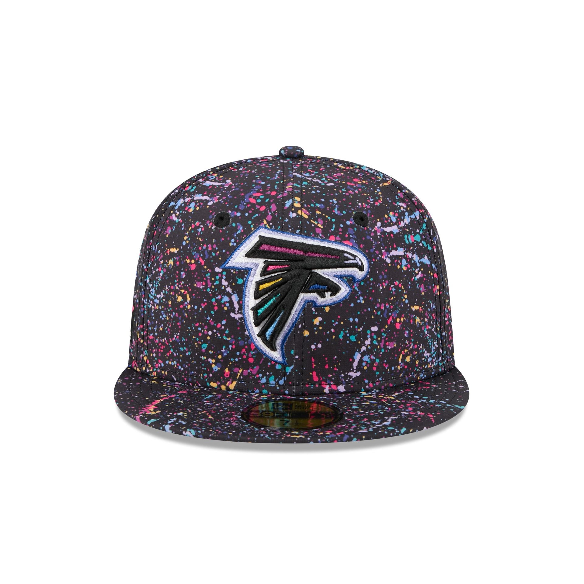 Alternative view of Atlanta Falcons 2025 Crucial Catch 59Fifty Fitted Hat