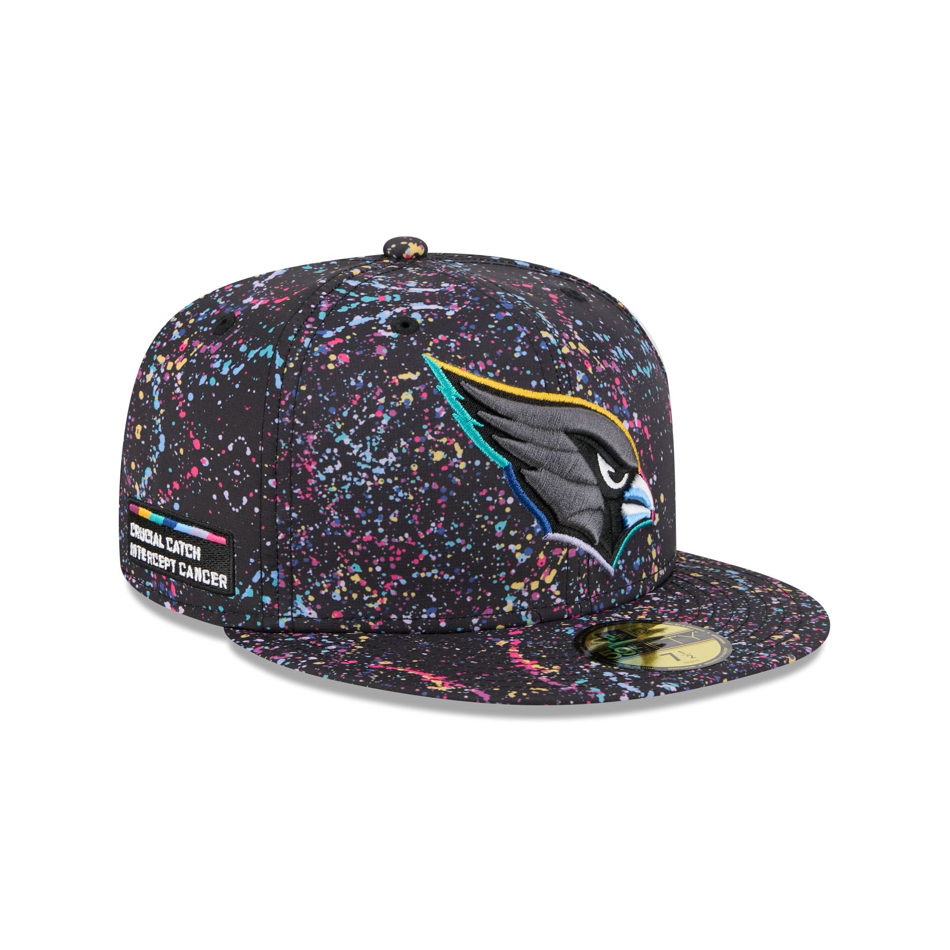 Arizona Cardinals 2025 Crucial Catch 59Fifty Fitted Hat