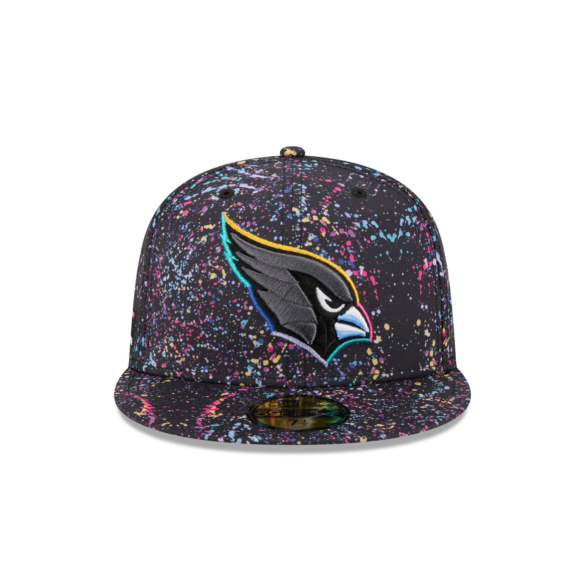 Alternative view of Arizona Cardinals 2025 Crucial Catch 59Fifty Fitted Hat