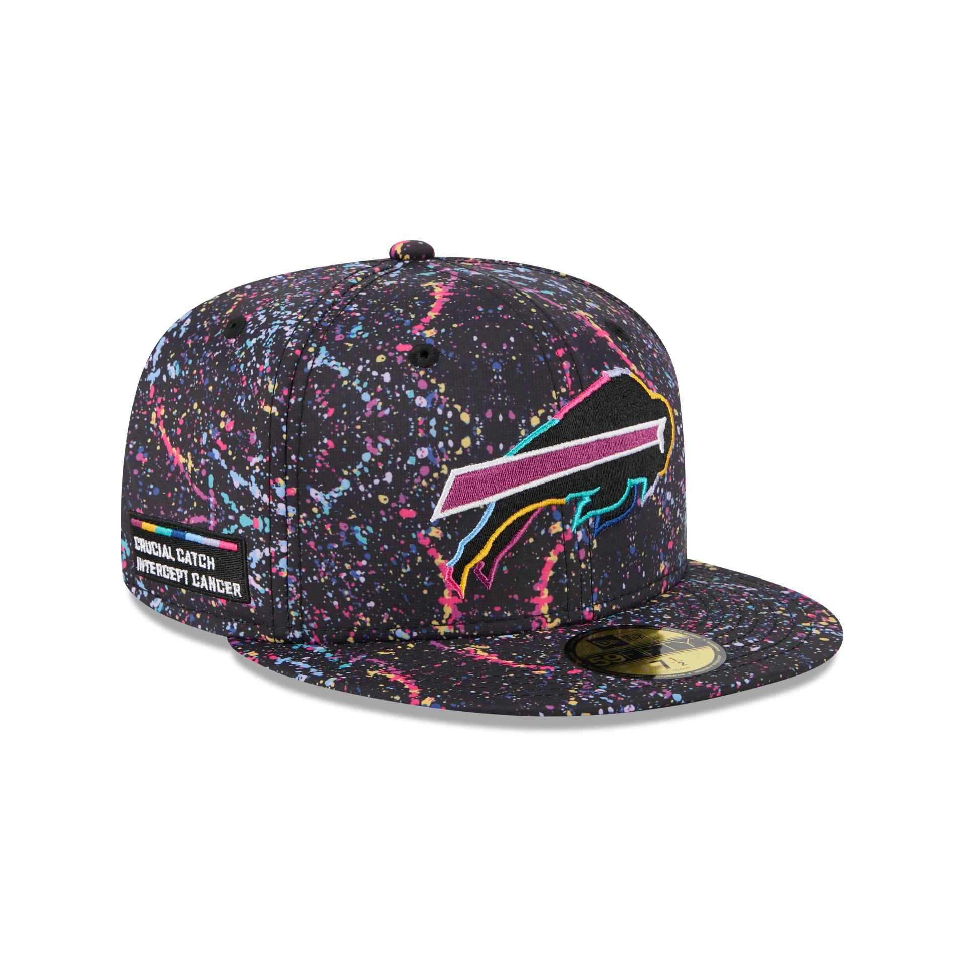 Buffalo Bills 2025 Crucial Catch 59Fifty Fitted Hat