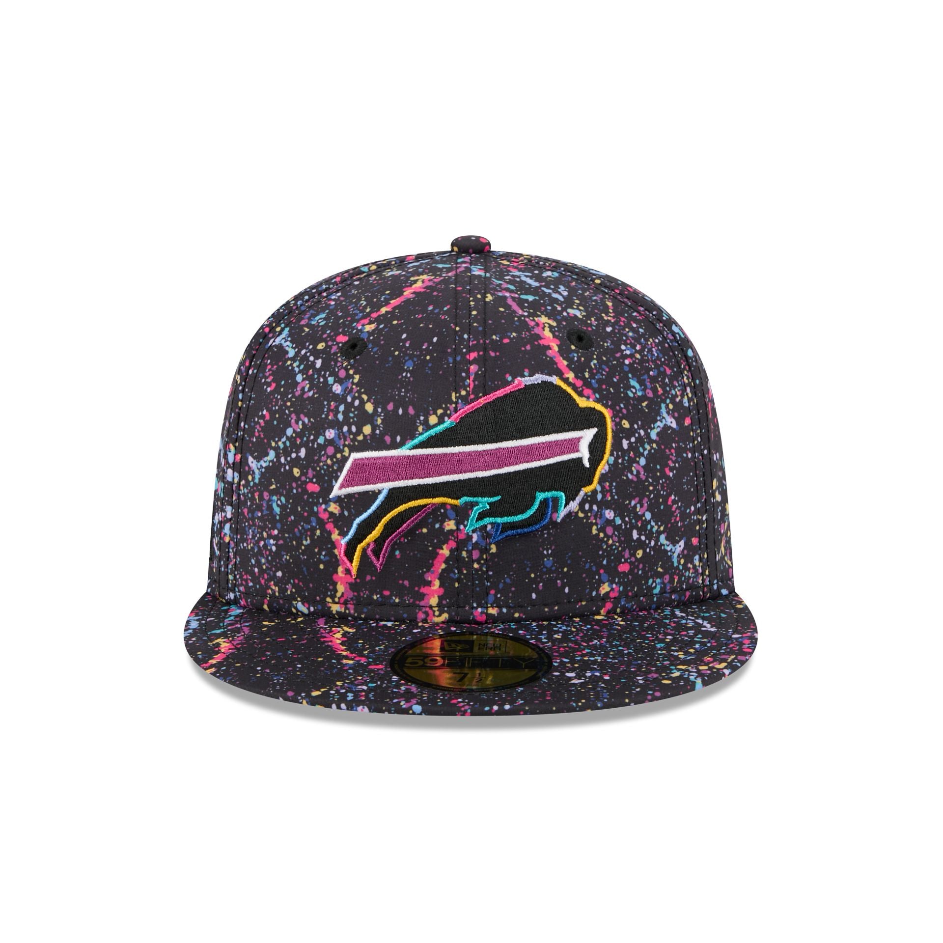 Alternative view of Buffalo Bills 2025 Crucial Catch 59Fifty Fitted Hat