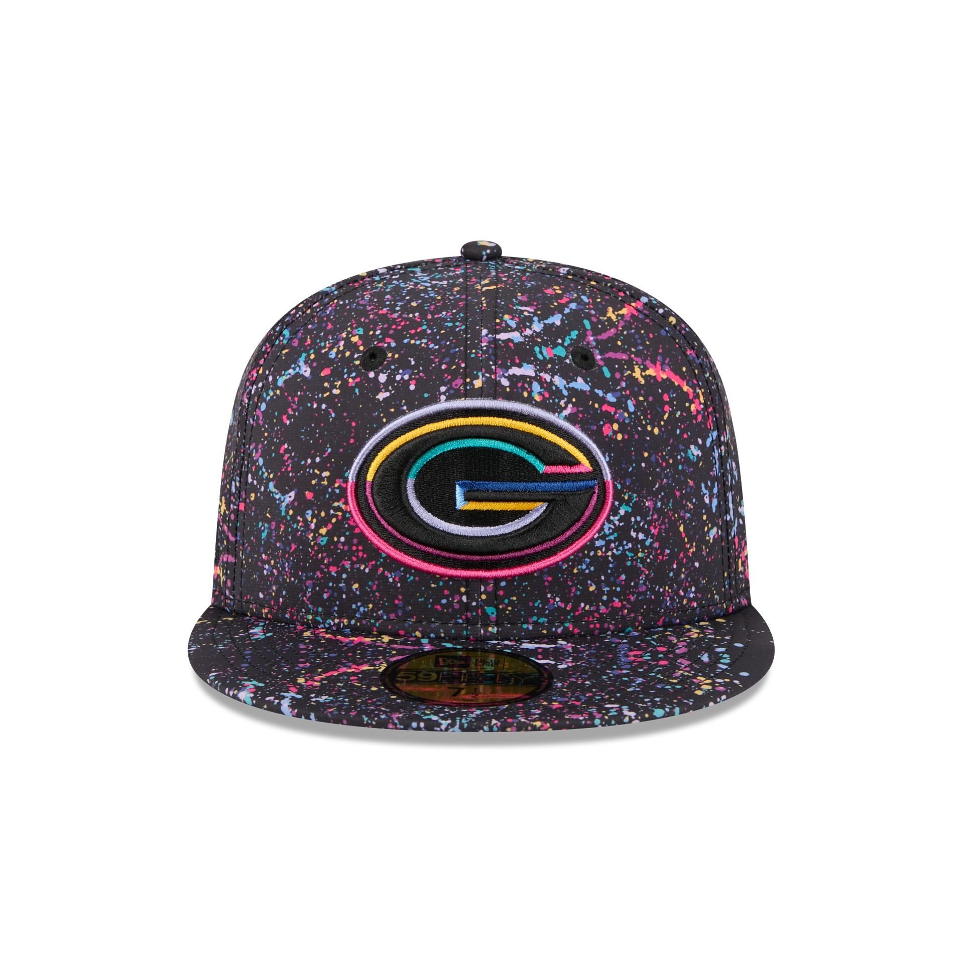 Alternative view of Green Bay Packers 2025 Crucial Catch 59Fifty Fitted Hat