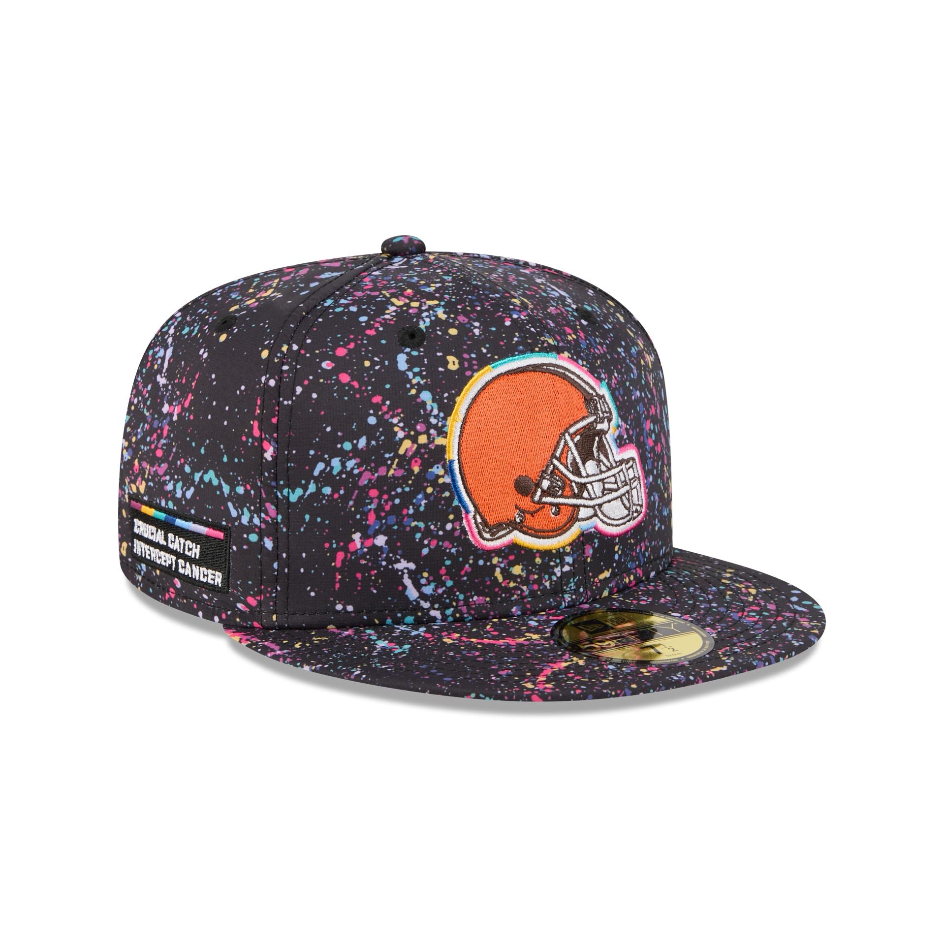 Cleveland Browns 2025 Crucial Catch 59Fifty Fitted Hat