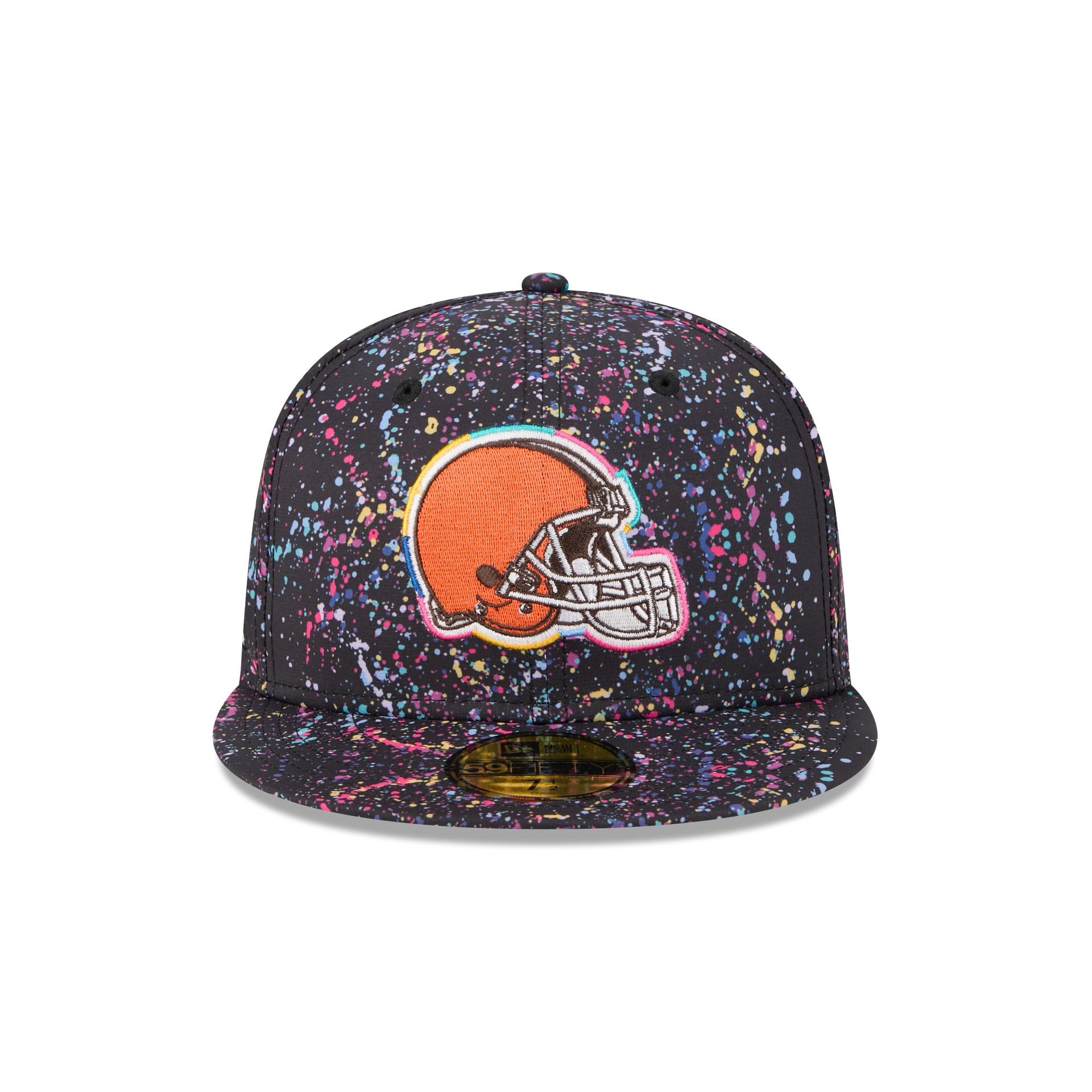 Alternative view of Cleveland Browns 2025 Crucial Catch 59Fifty Fitted Hat