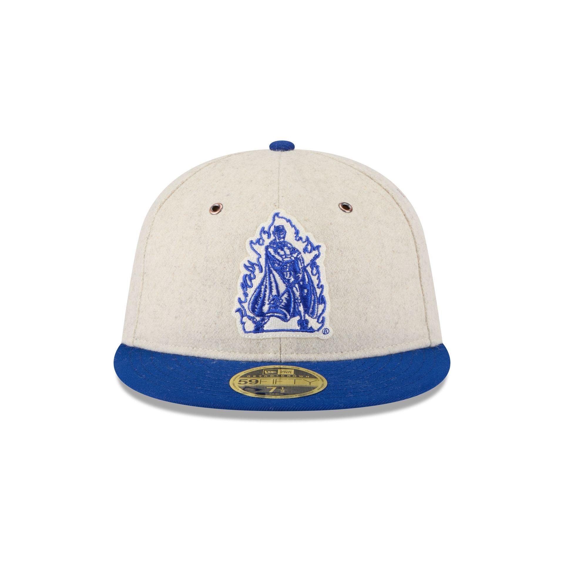 Alternative view of Duke Blue Devils College Vault Wool Letterman Retro Crown 59Fifty Fitted Hat