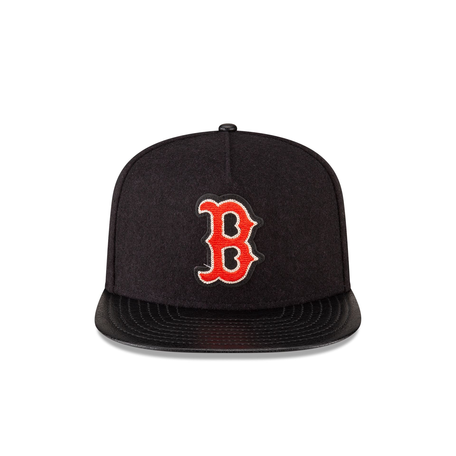 Alternative view of Boston Red Sox Wool Letterman 9Fifty A-Frame Snapback Hat
