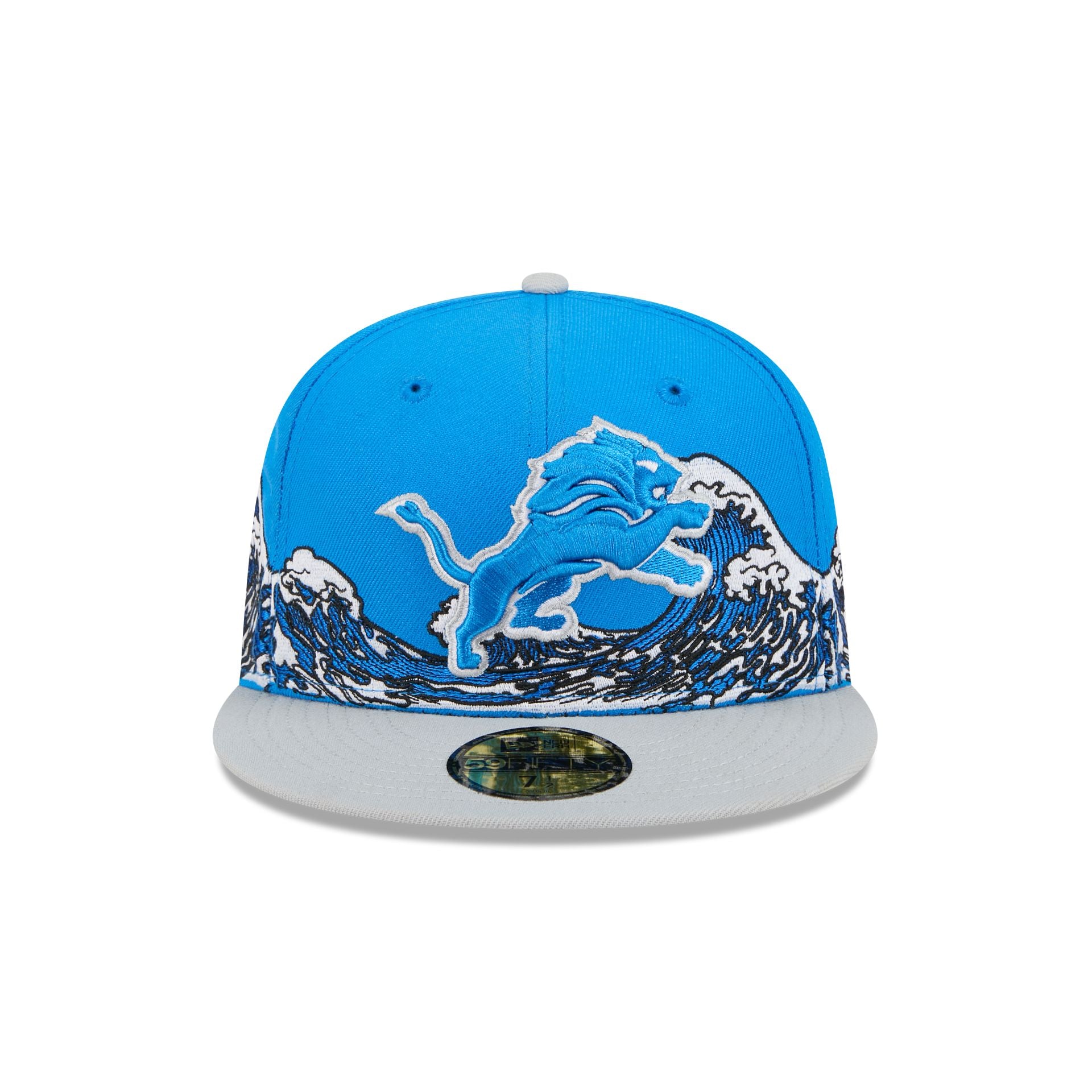 Alternative view of Detroit Lions Tidal Flow 59Fifty Fitted Hat