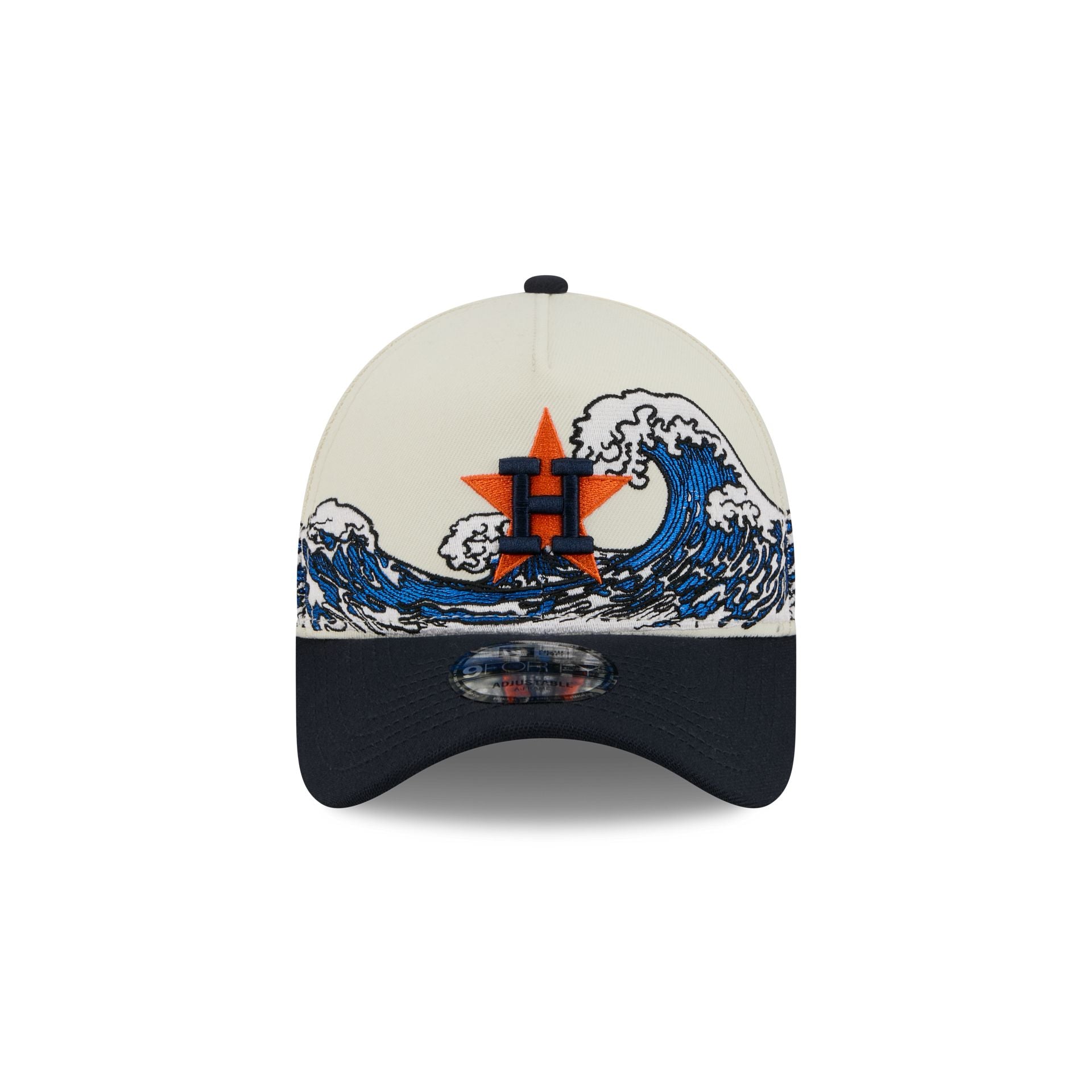 Alternative view of Houston Astros Tidal Flow 9Forty A-Frame Snapback Hat