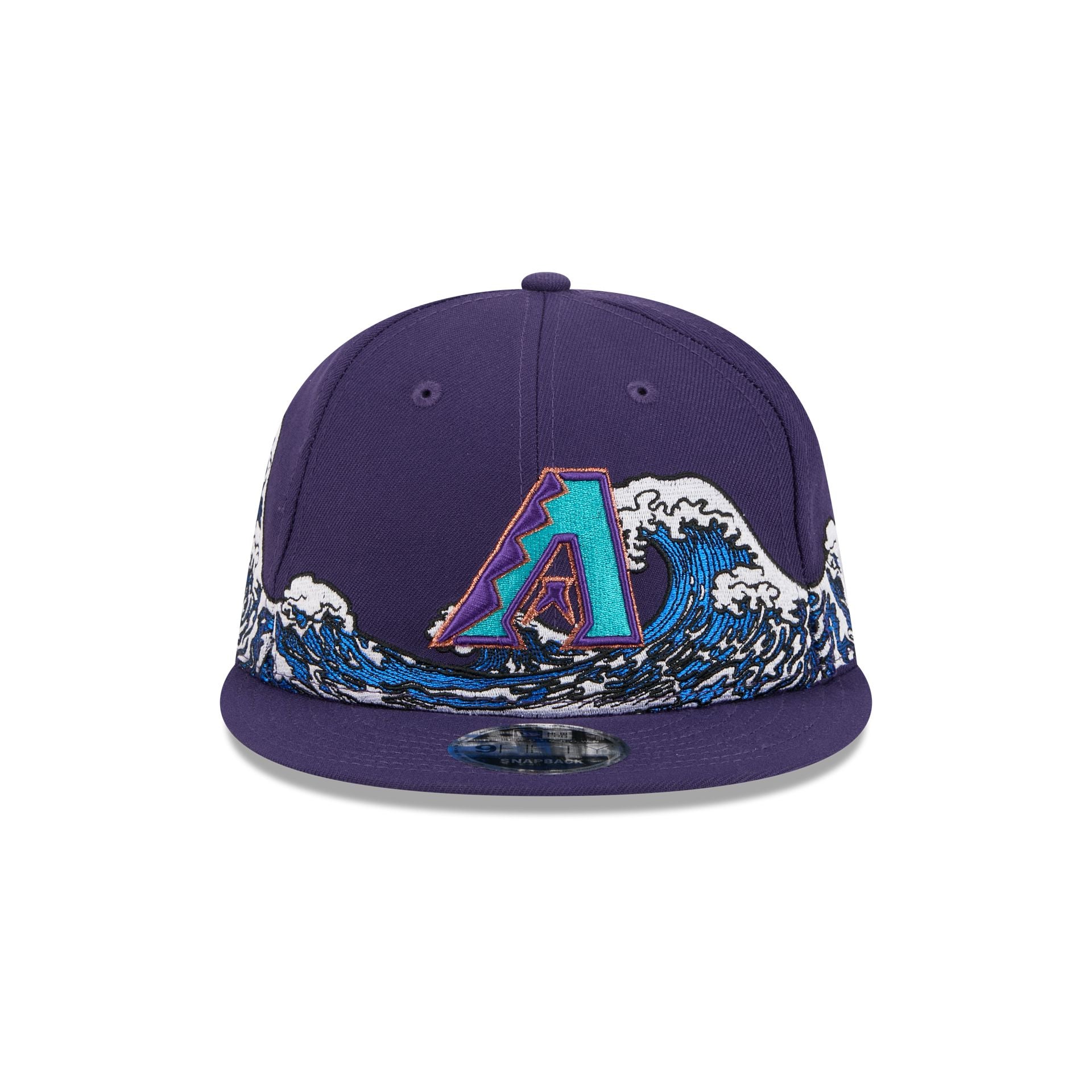 Alternative view of Arizona Diamondbacks Tidal Flow Retro Crown 9Fifty Adjustable Hat
