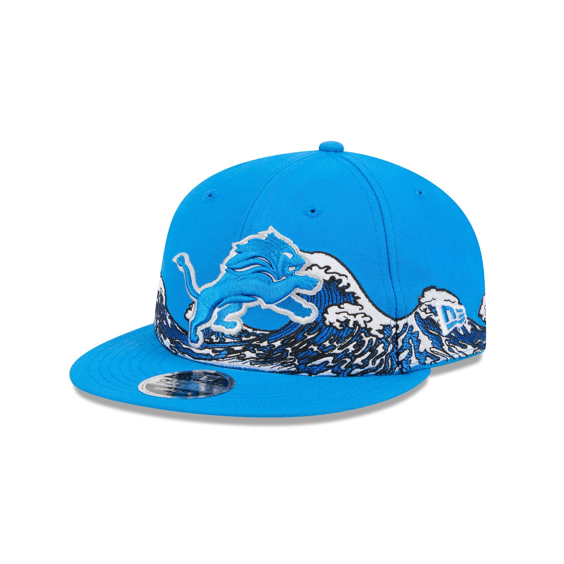 Detroit Lions Tidal Flow Retro Crown 9Fifty Adjustable Hat