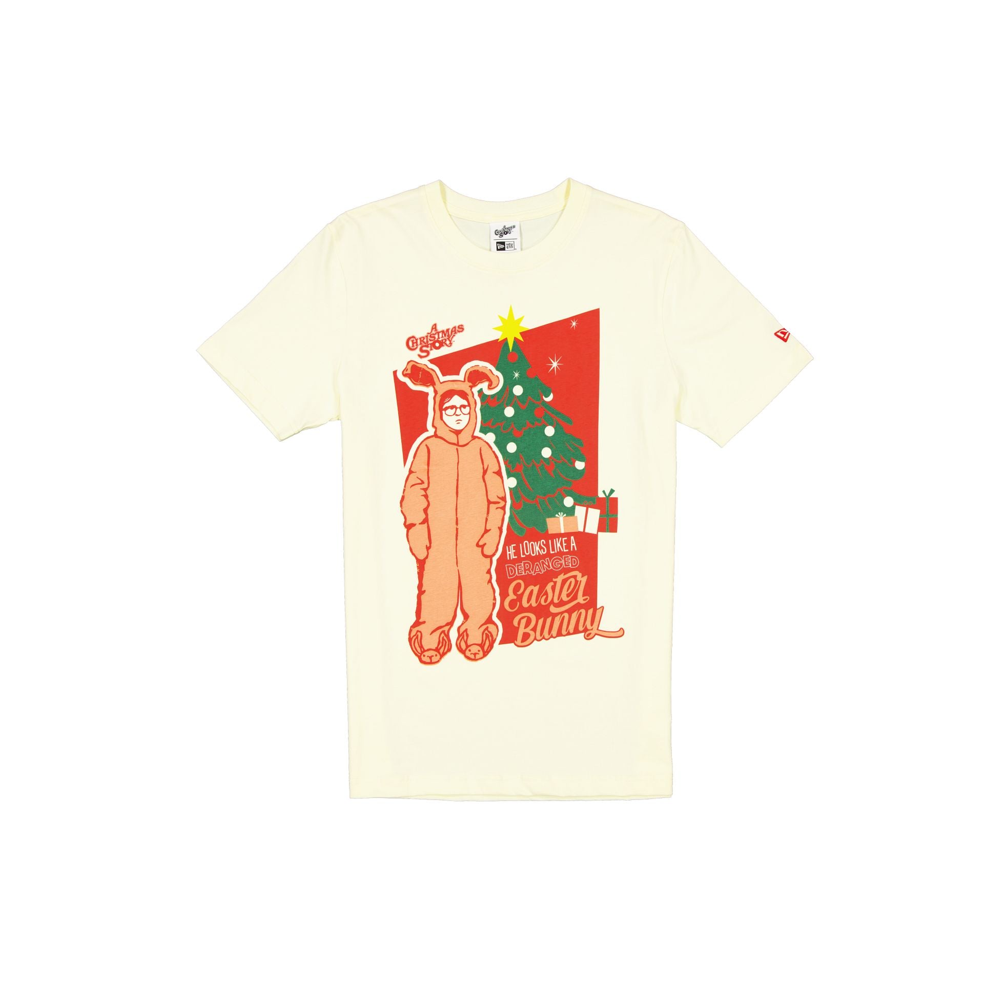 A Christmas Story Chrome White T-Shirt