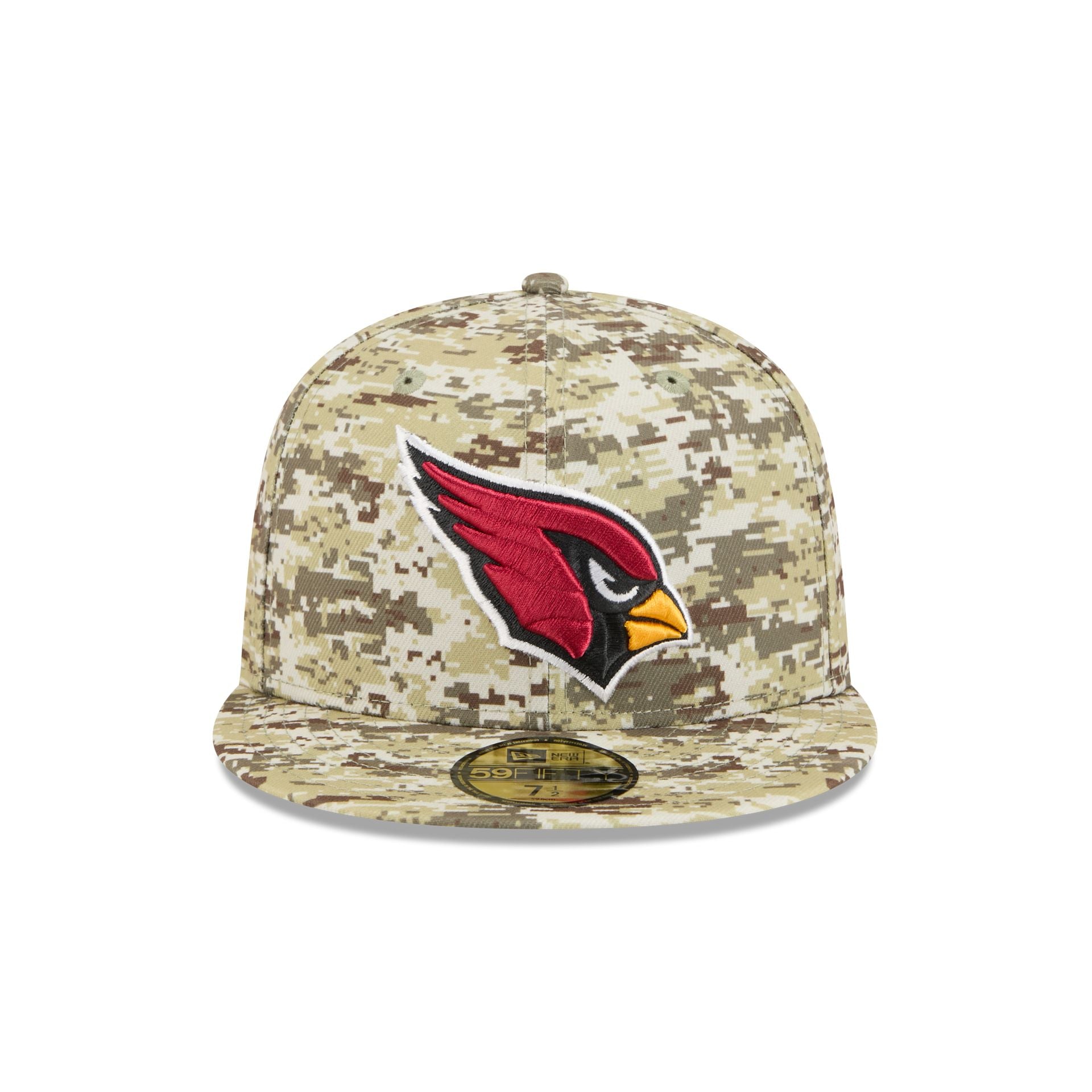 Alternative view of Arizona Cardinals 2025 Salute To Service Fan Gear 59Fifty Fitted Hat