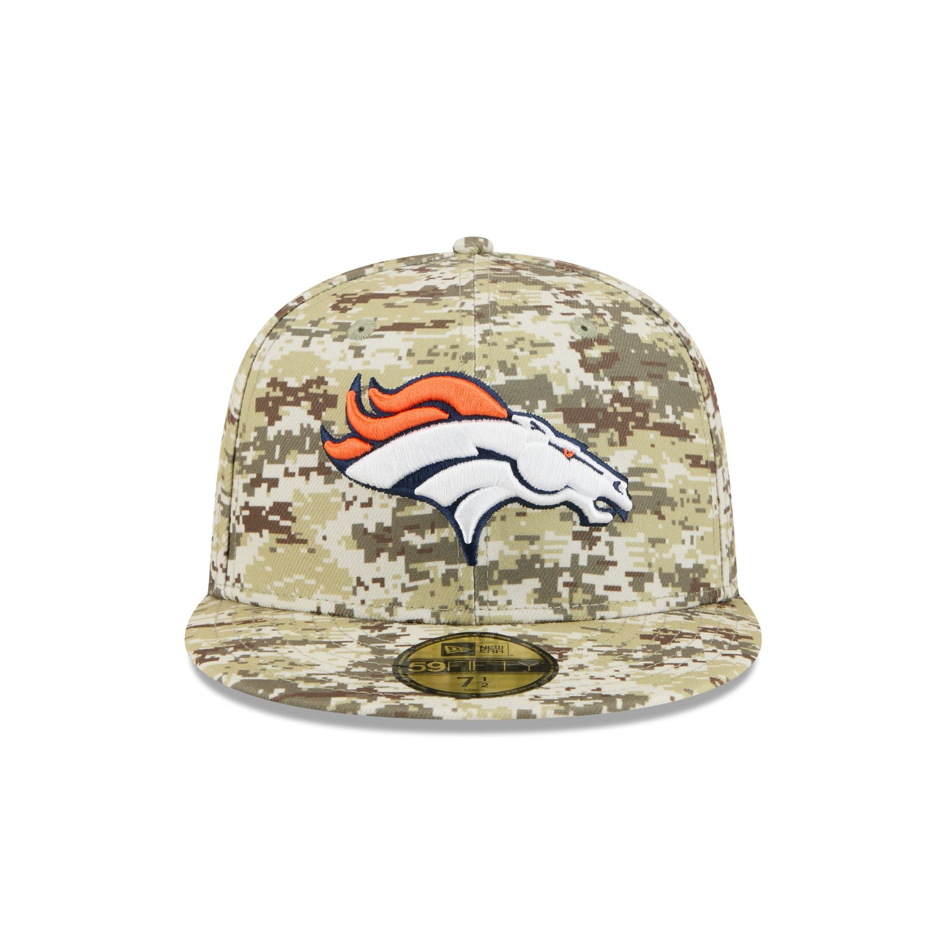 Alternative view of Denver Broncos 2025 Salute To Service Fan Gear 59Fifty Fitted Hat