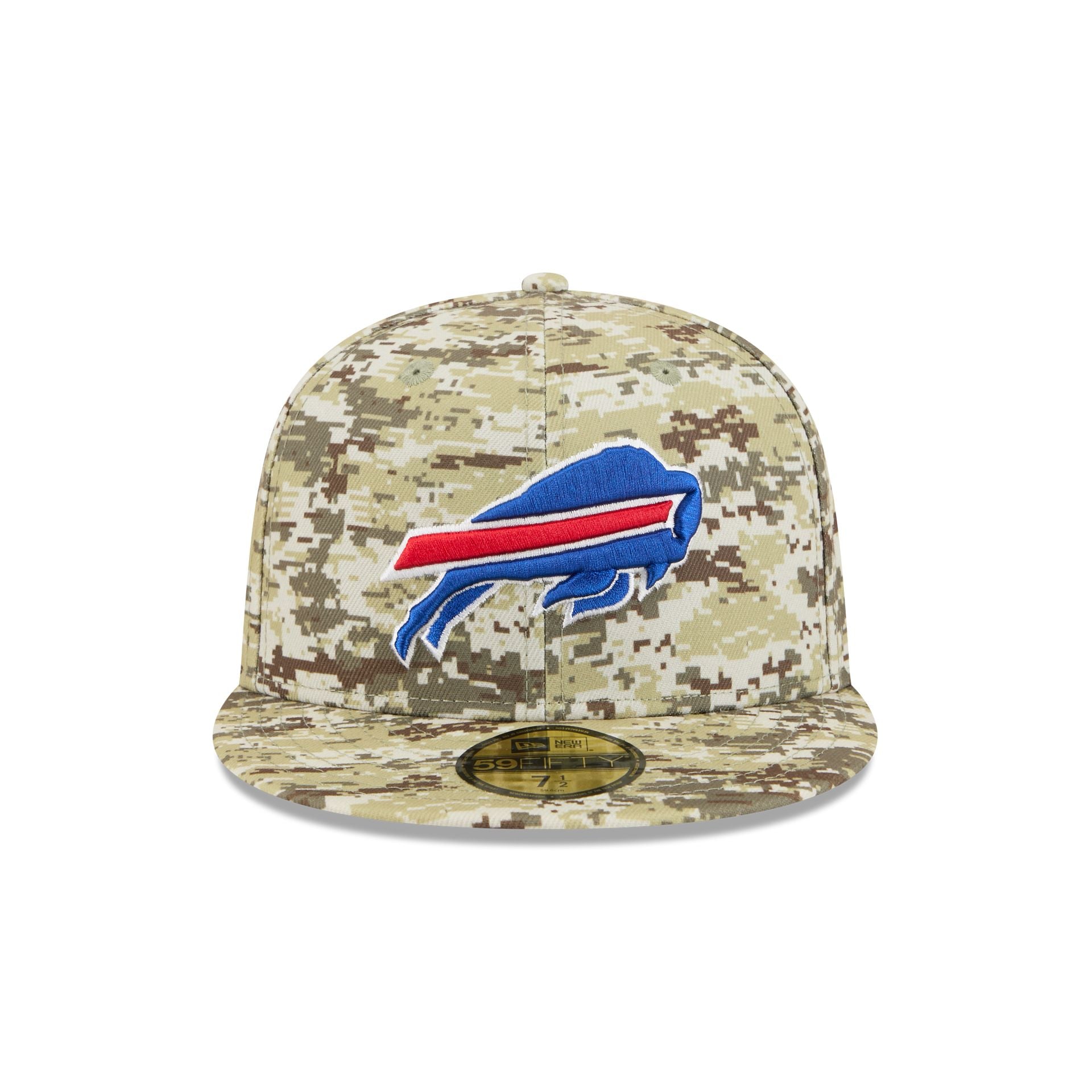 Alternative view of Buffalo Bills 2025 Salute To Service Fan Gear 59Fifty Fitted Hat