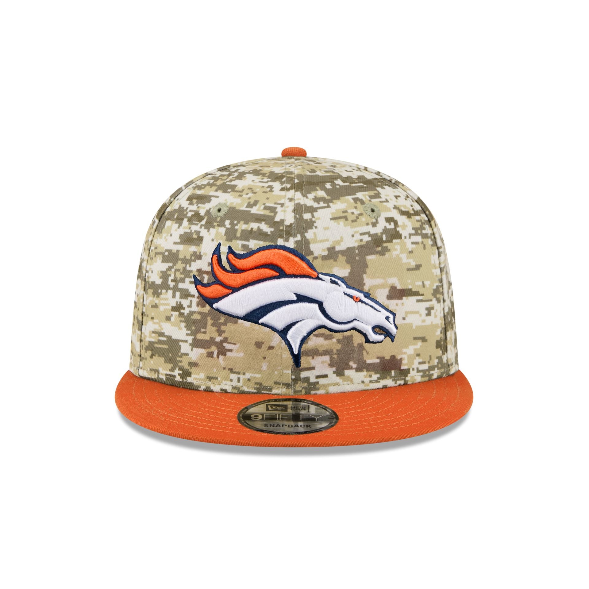 Alternative view of Denver Broncos 2025 Salute To Service Fan Gear 9Fifty Snapback Hat