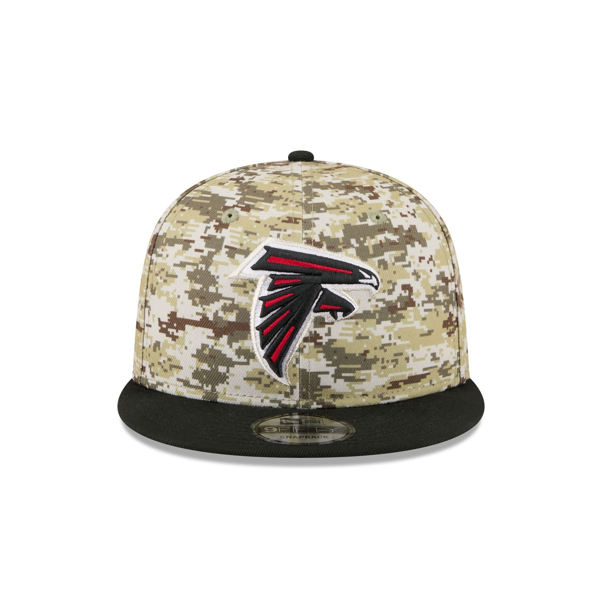 Alternative view of Atlanta Falcons 2025 Salute To Service Fan Gear 9Fifty Snapback Hat