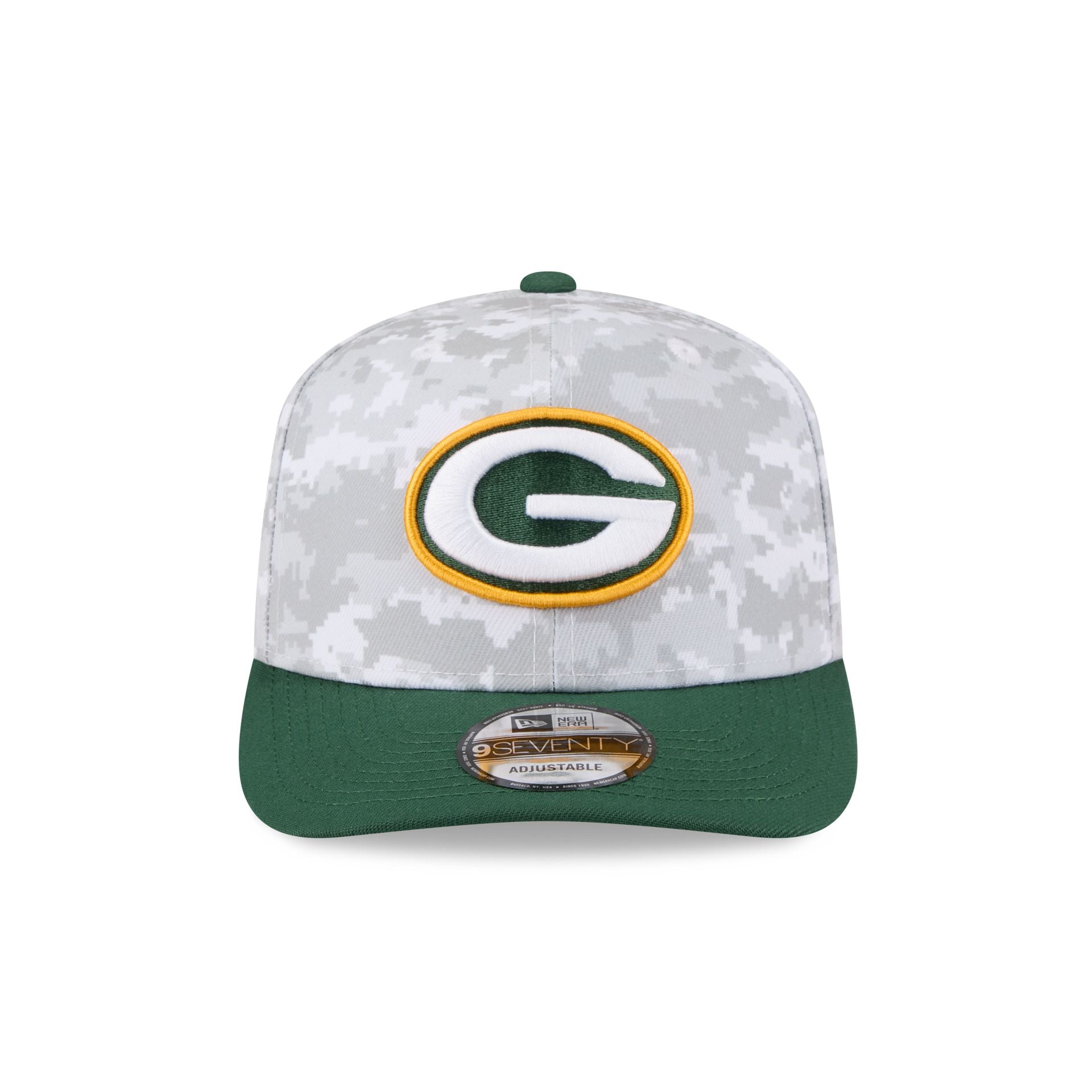 Alternative view of Green Bay Packers 2025 Salute To Service Fan Gear 9Seventy Stretch-Snap Hat