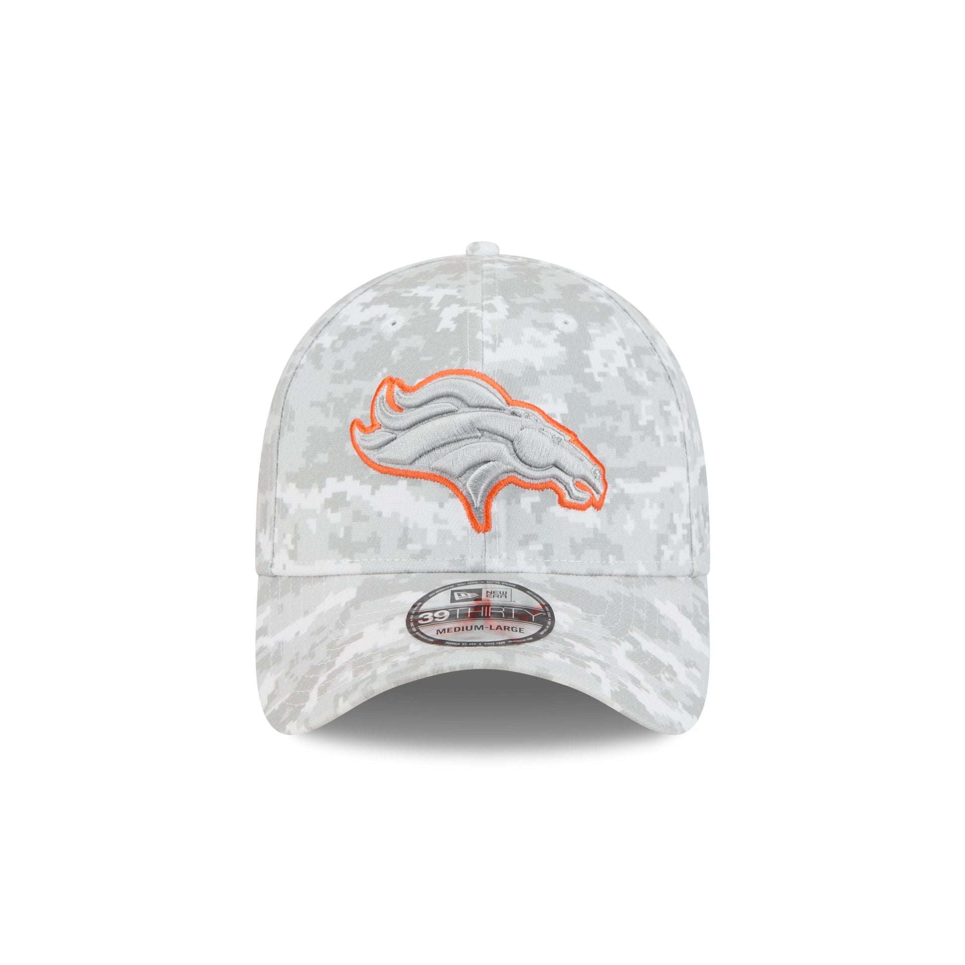 Alternative view of Denver Broncos 2025 Salute To Service Fan Gear 39Thirty Stretch Fit Hat