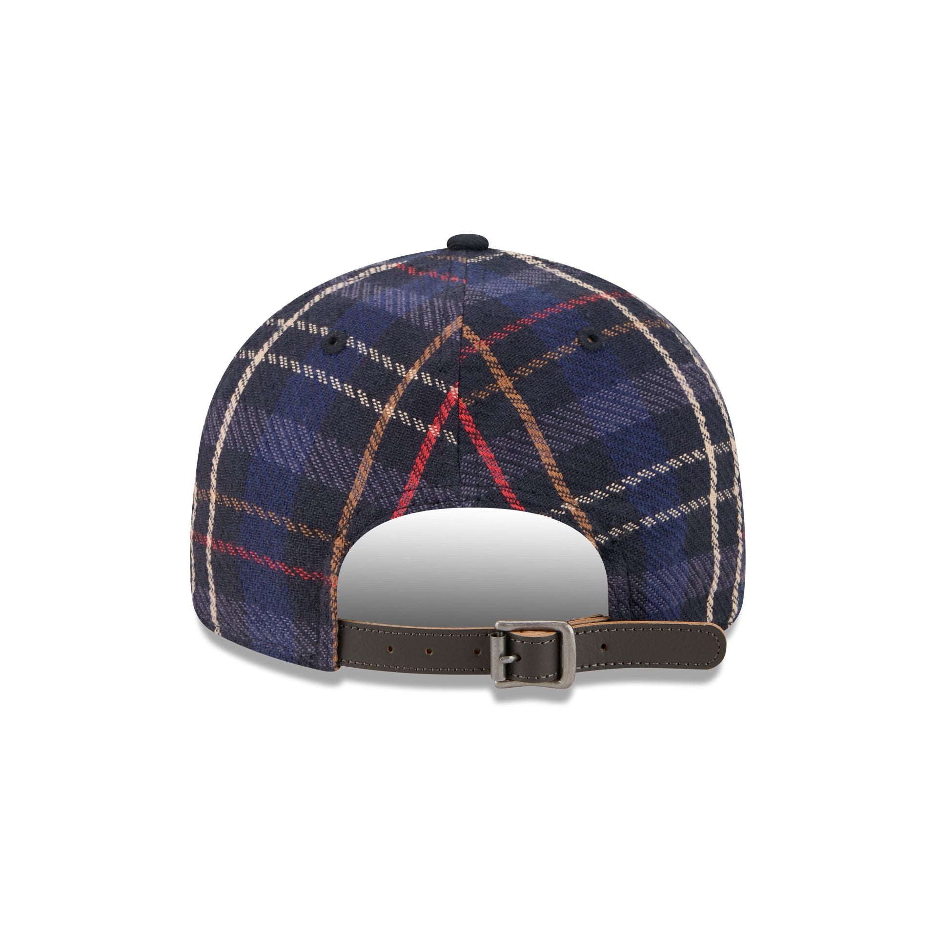 Green Bay Packers Grunge Plaid Retro Crown 9Fifty Adjustable Hat - Image 6