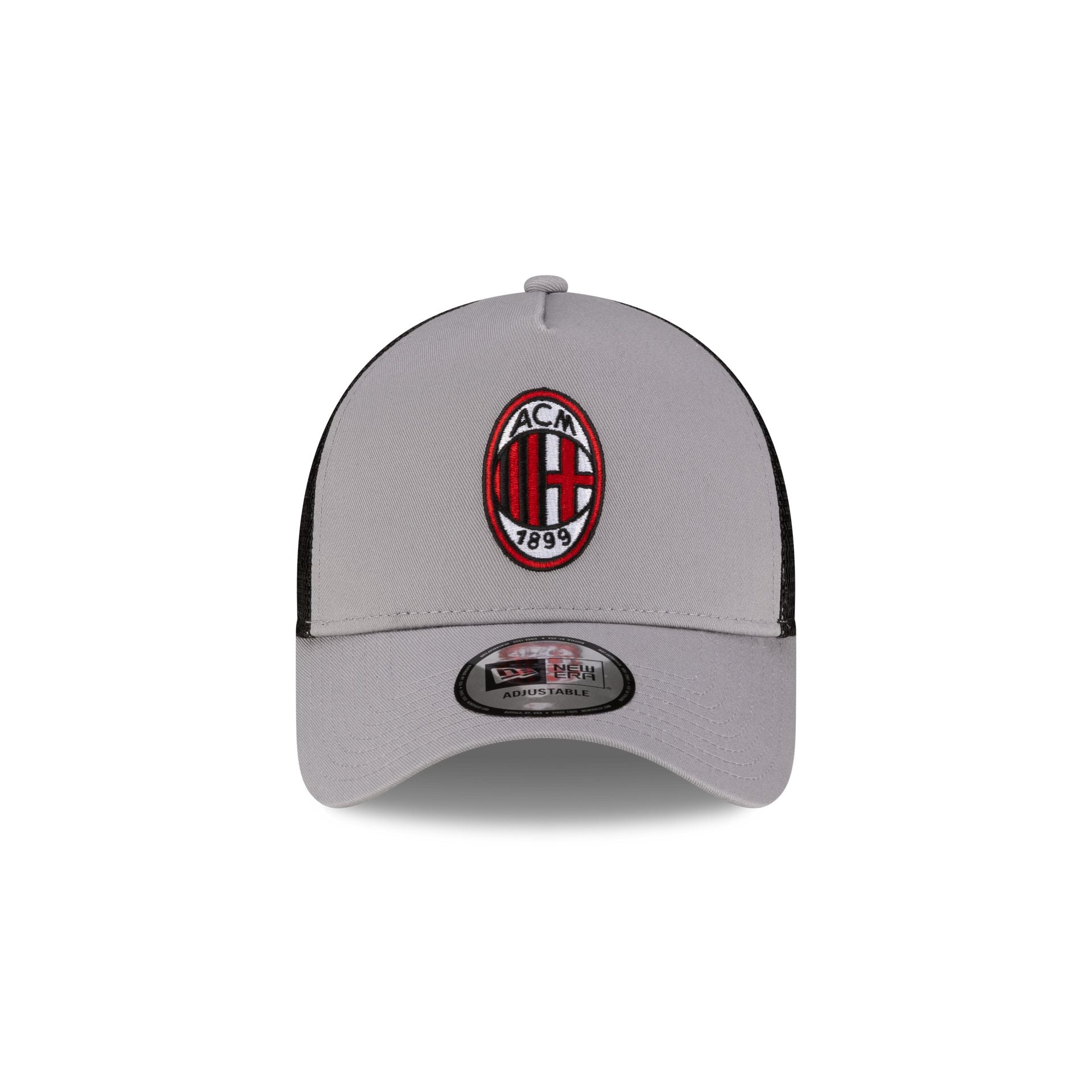 Alternative view of Ac Milan Patch Gray 9Forty A-Frame Trucker Hat