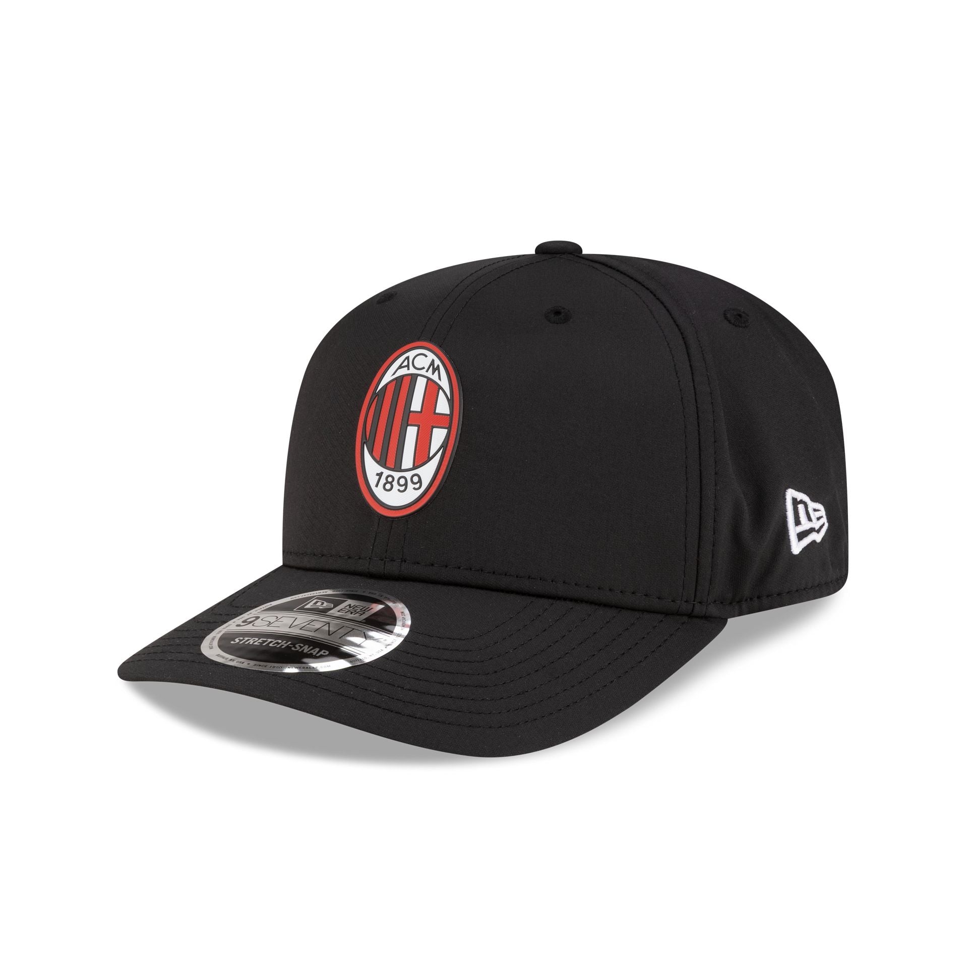 Ac Milan Black 9Seventy Stretch-Snap Hat