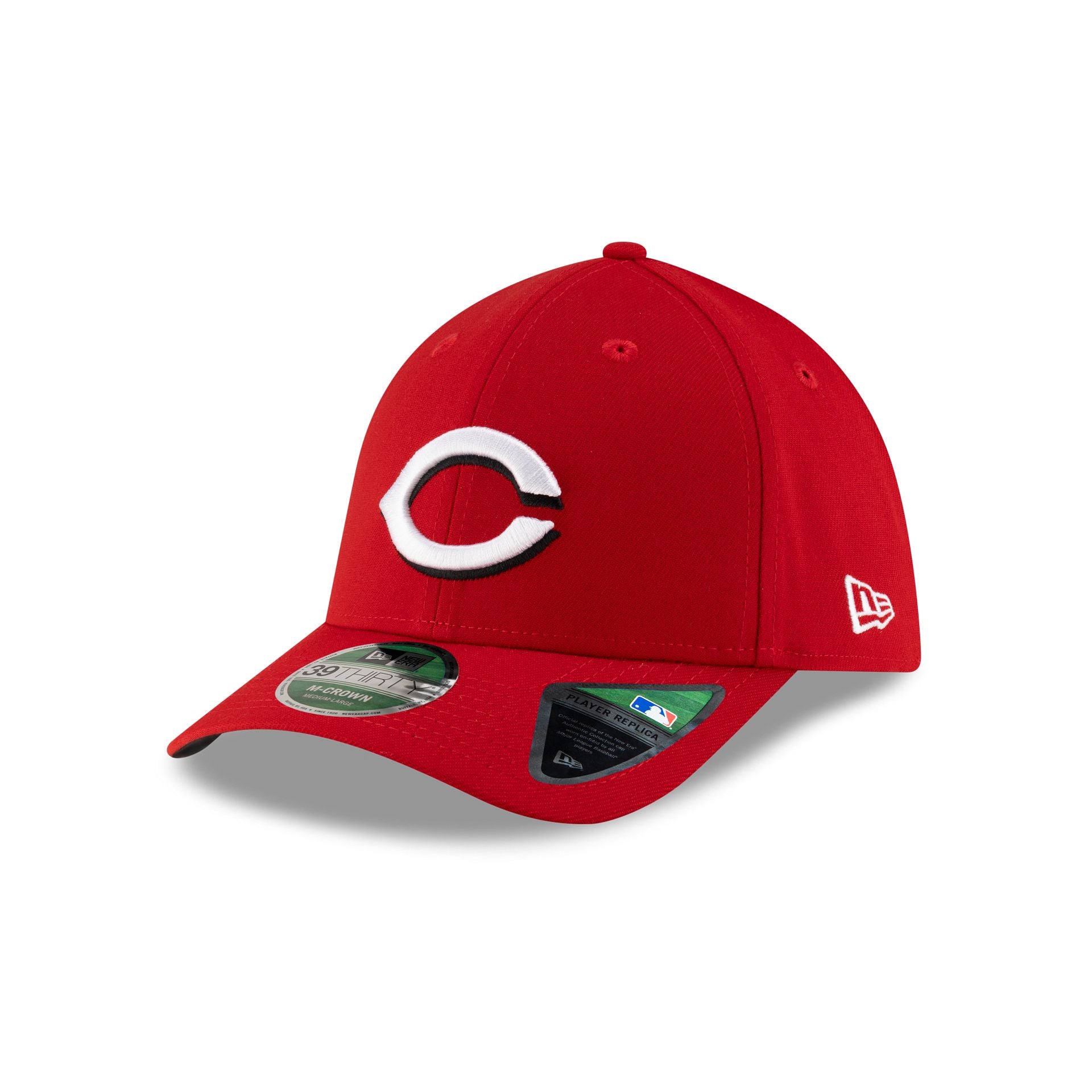 Cincinnati Reds Player Replica 39Thirty M-Crown Stretch Fit Hat
