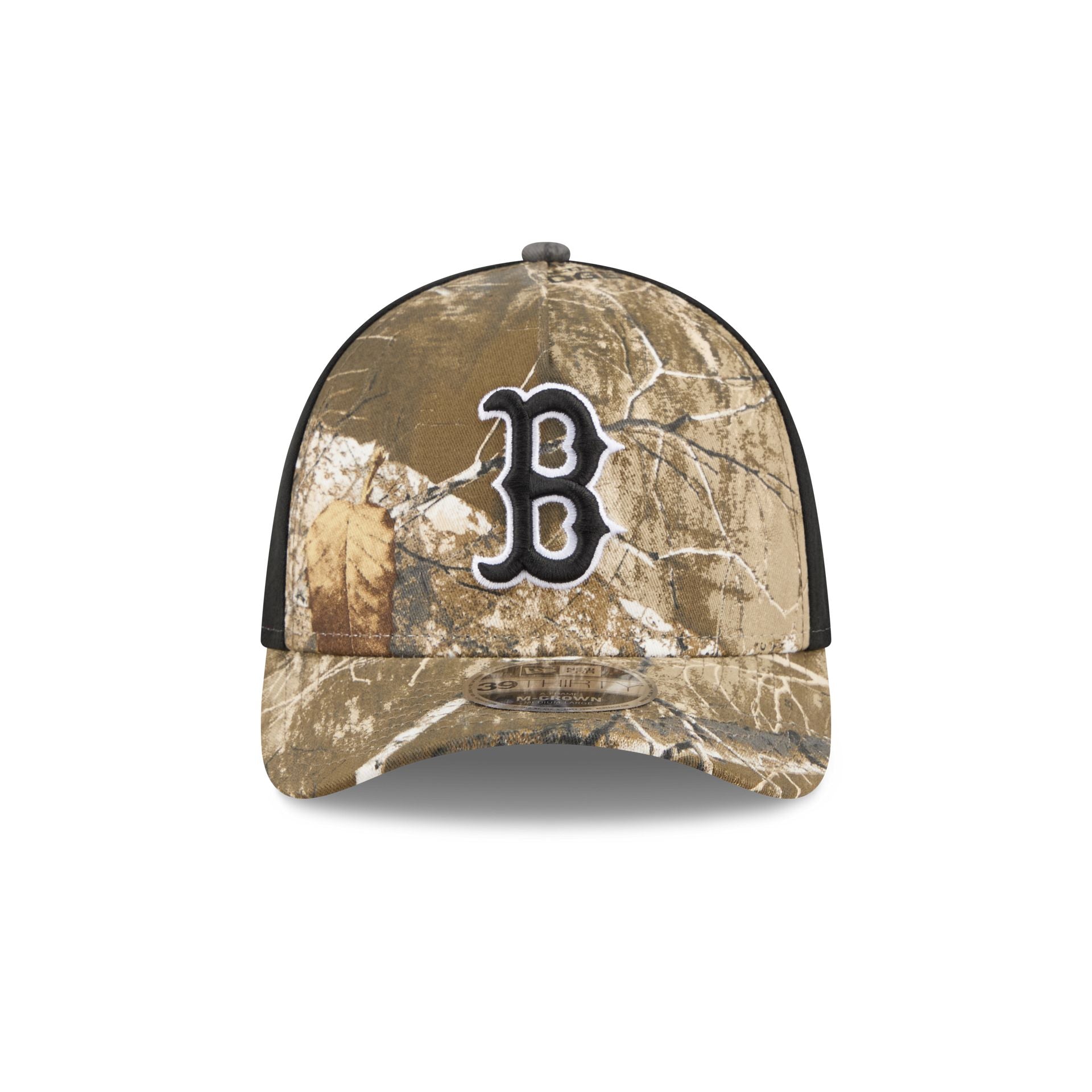 Boston Red Sox Realtree 39Thirty M-Crown A-Frame Stretch Fit Hat - Image 2