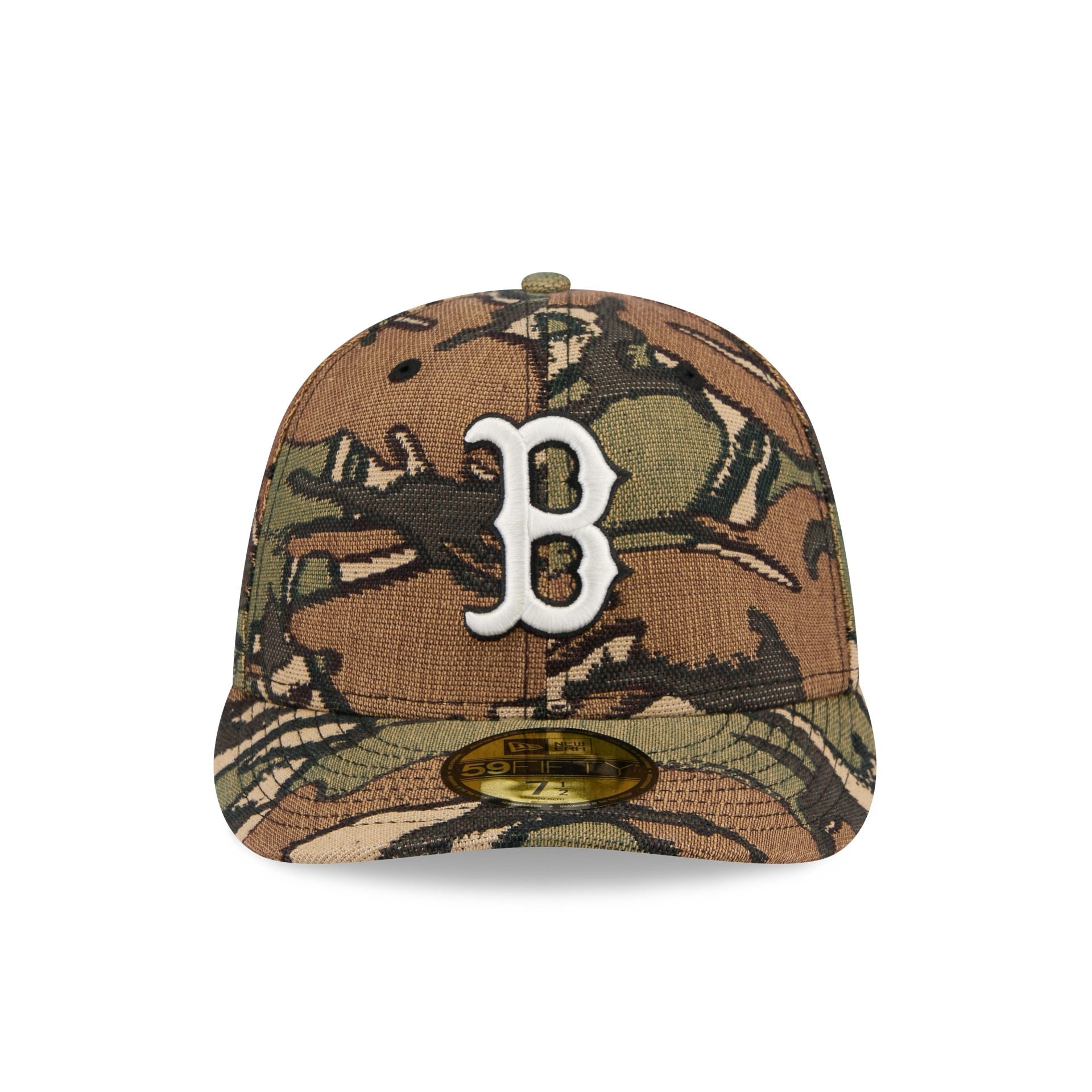 Alternative view of Boston Red Sox Three Looms Jacquard Camo 59Fifty Fitted Hat