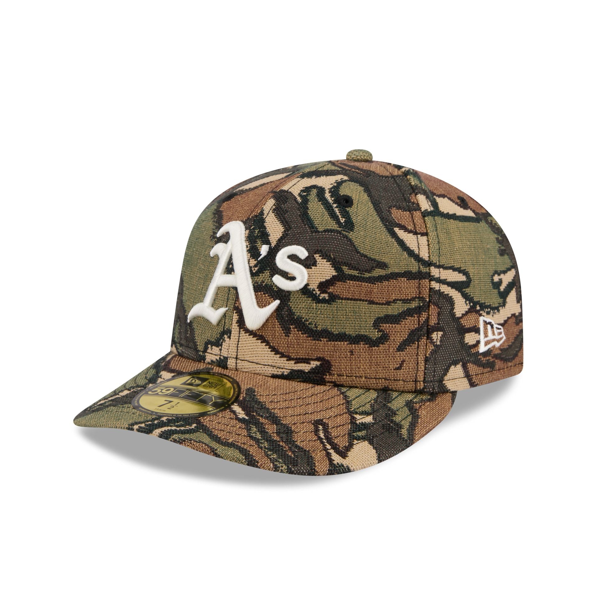 Athletics Three Looms Jacquard Camo 59Fifty Fitted Hat