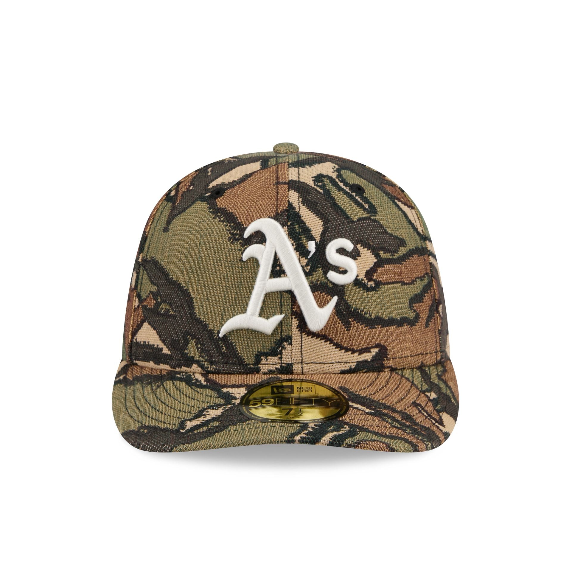 Alternative view of Athletics Three Looms Jacquard Camo 59Fifty Fitted Hat