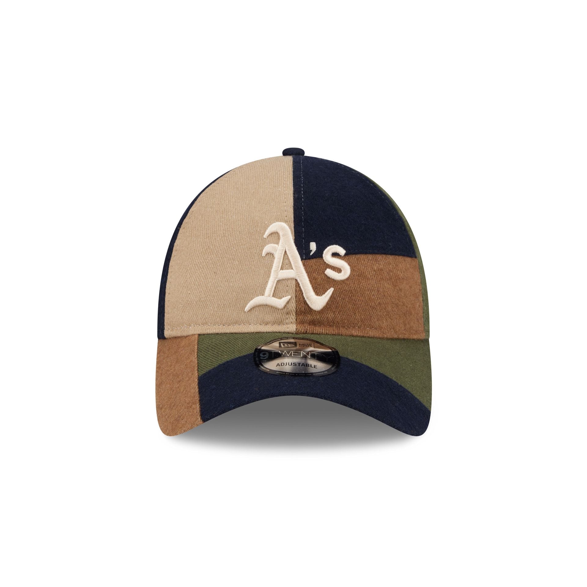 Alternative view of Athletics Three Looms Cotton Twill Patchwork 9Twenty Adjustable Hat