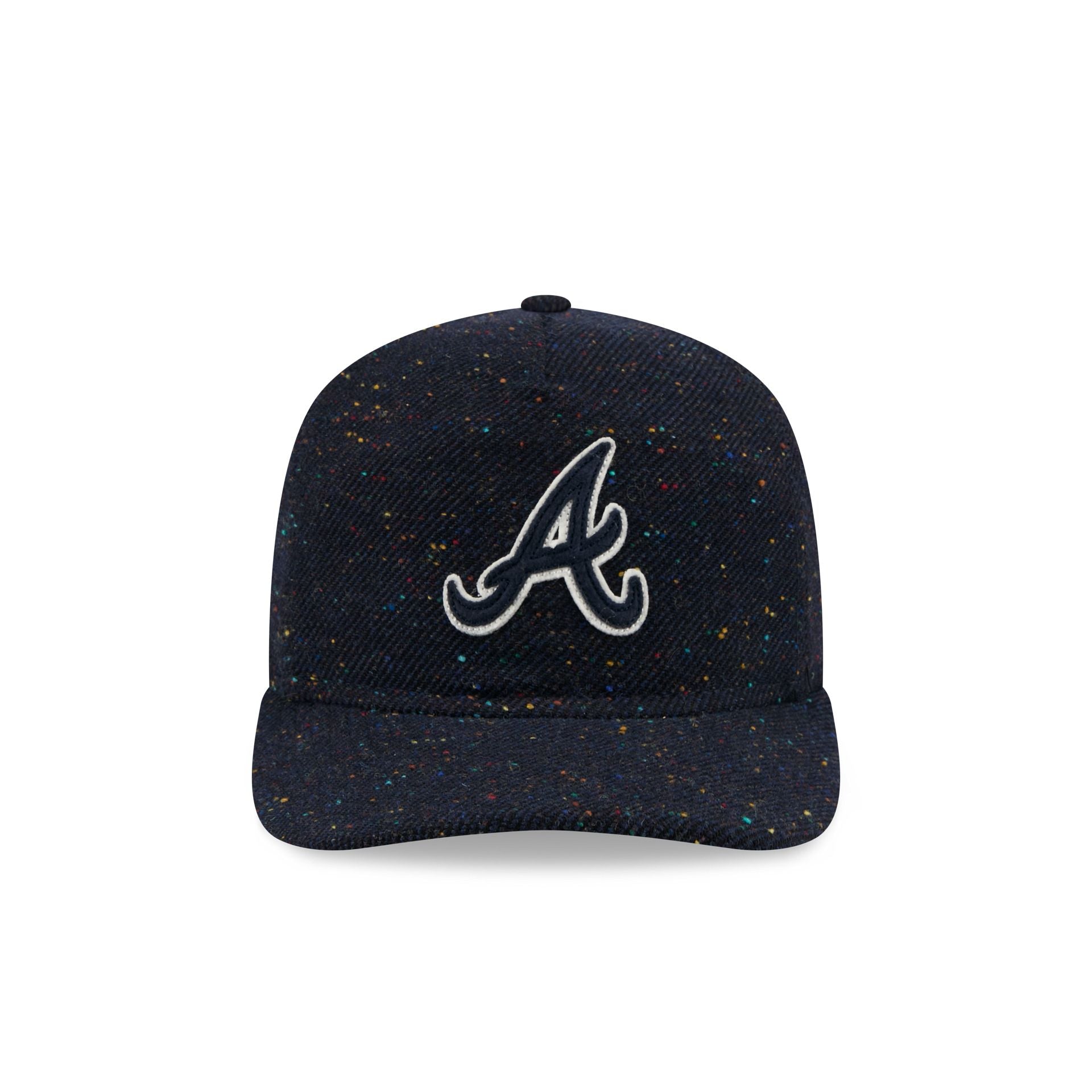 Alternative view of Atlanta Braves Three Looms Speckled Wool 19Twenty Adjustable Hat