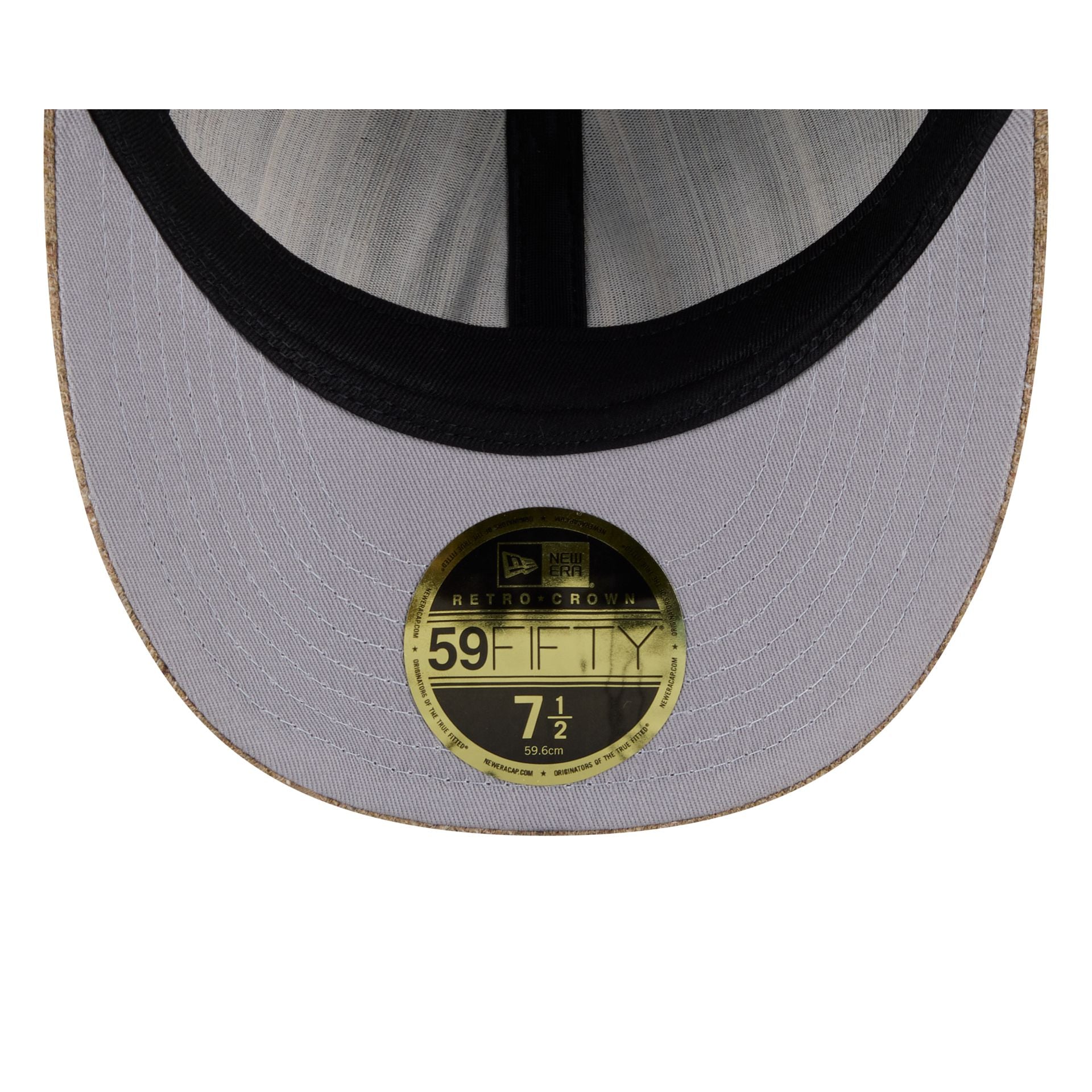 Chicago Cubs Three Looms Vintage Tweed Retro Crown 59Fifty Fitted Hat - Image 7