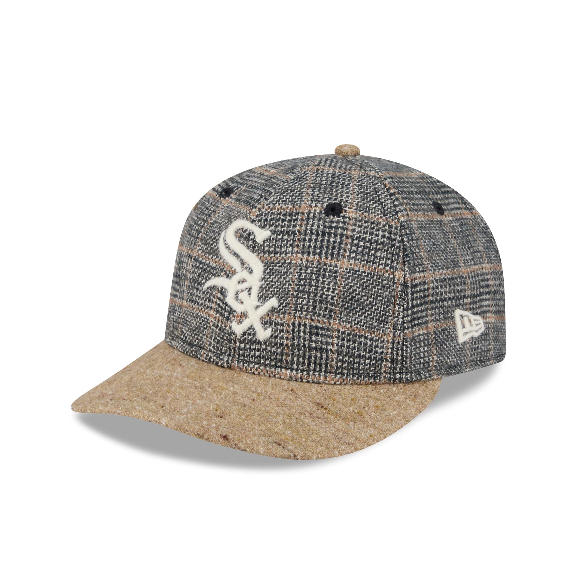 Chicago White Sox Three Looms Vintage Tweed Retro Crown 59Fifty Fitted Hat