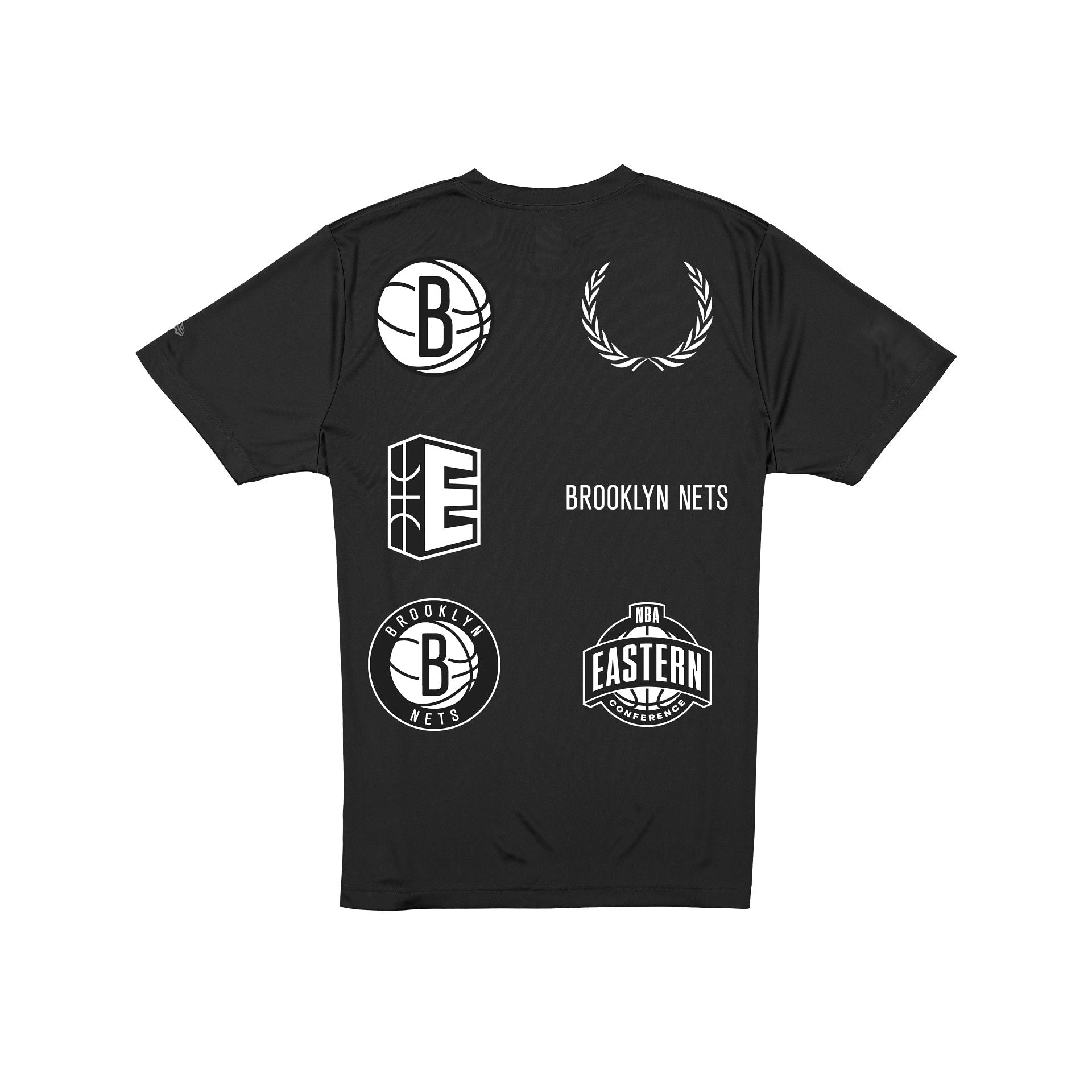 Alternative view of Brooklyn Nets Match Day Black T-Shirt