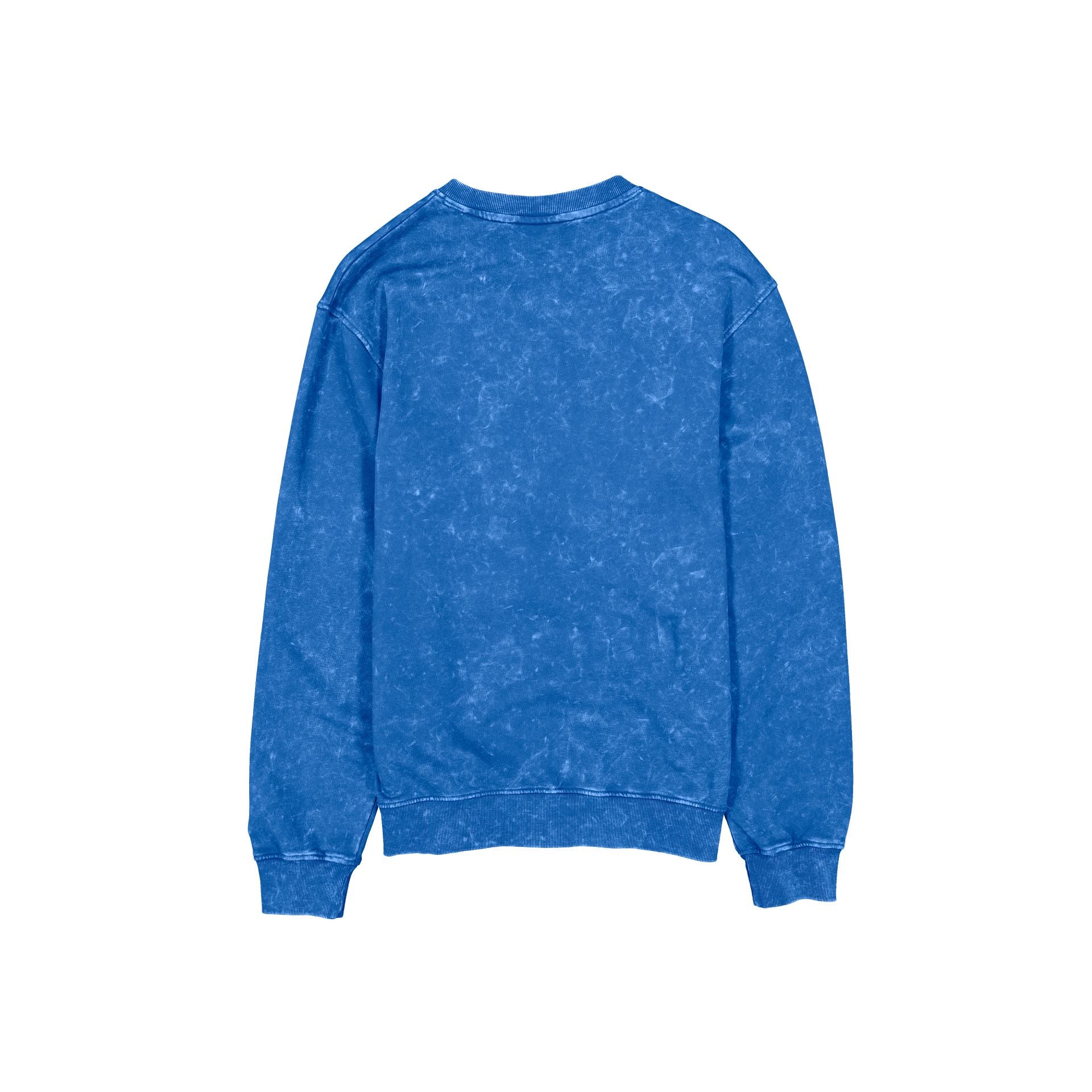 Chicago Cubs Throwback Mineral Wash Crewneck - Image 2