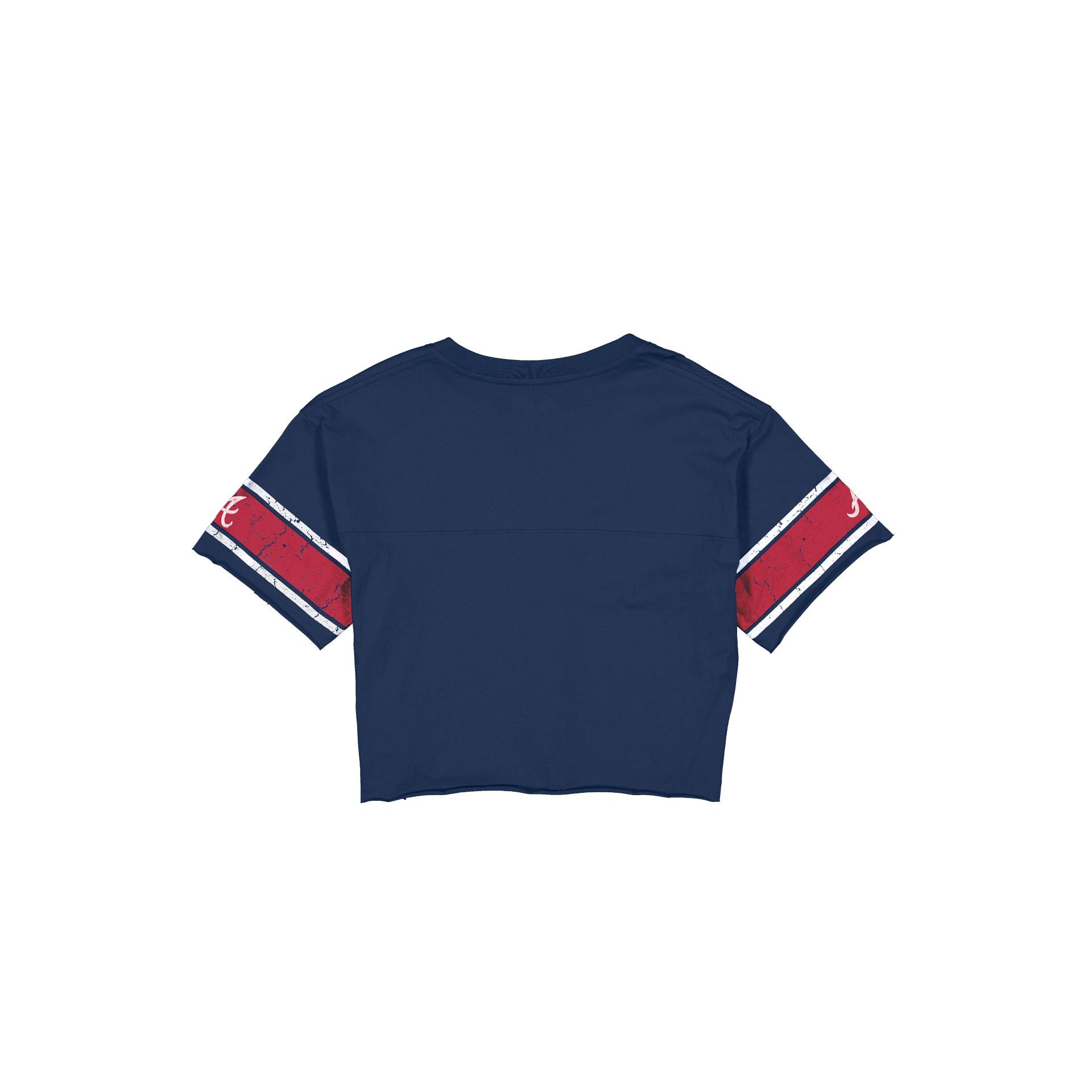 Alternative view of Atlanta Braves Throwback Women's Cropped T-Shirt