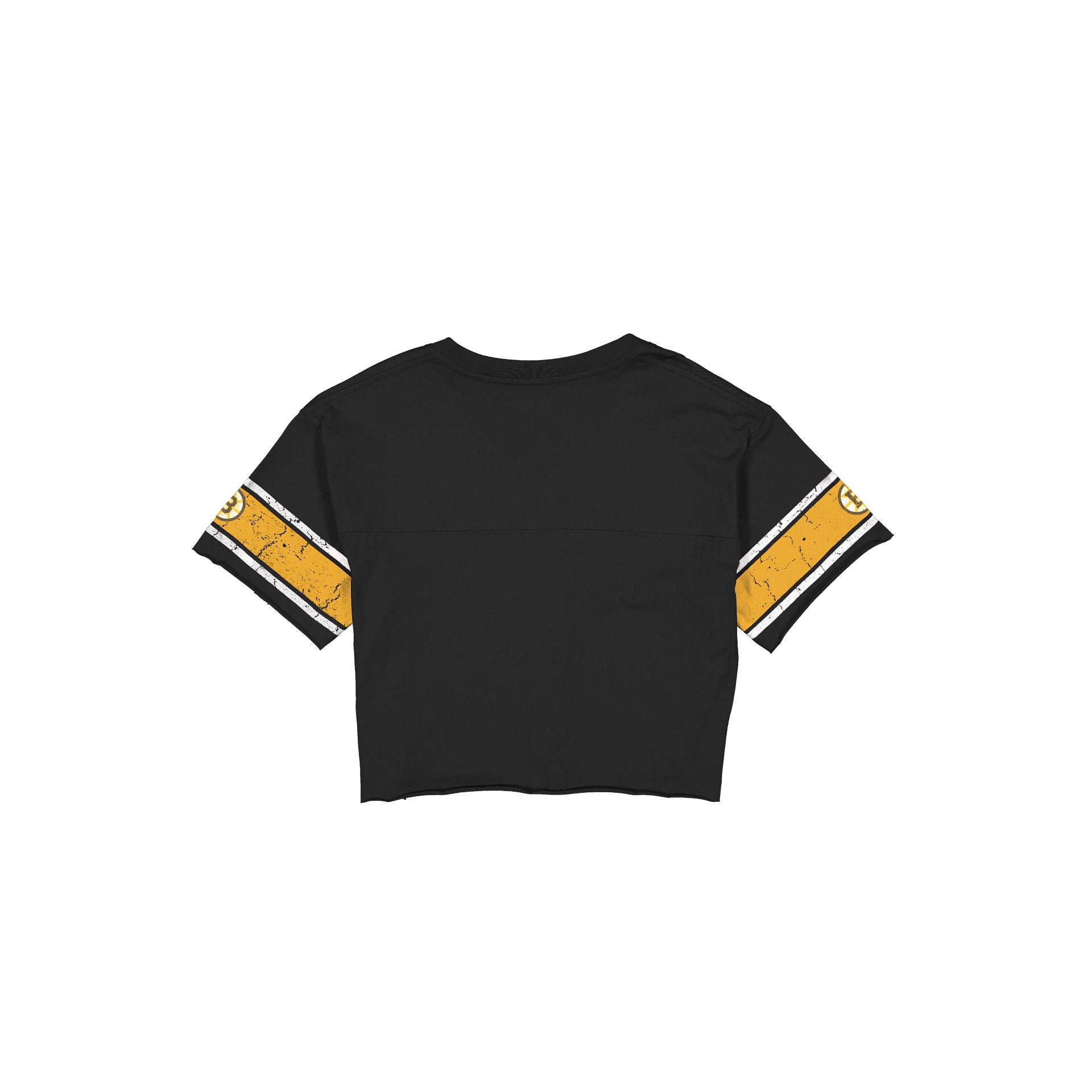 Alternative view of Boston Bruins Throwback Women's Cropped T-Shirt