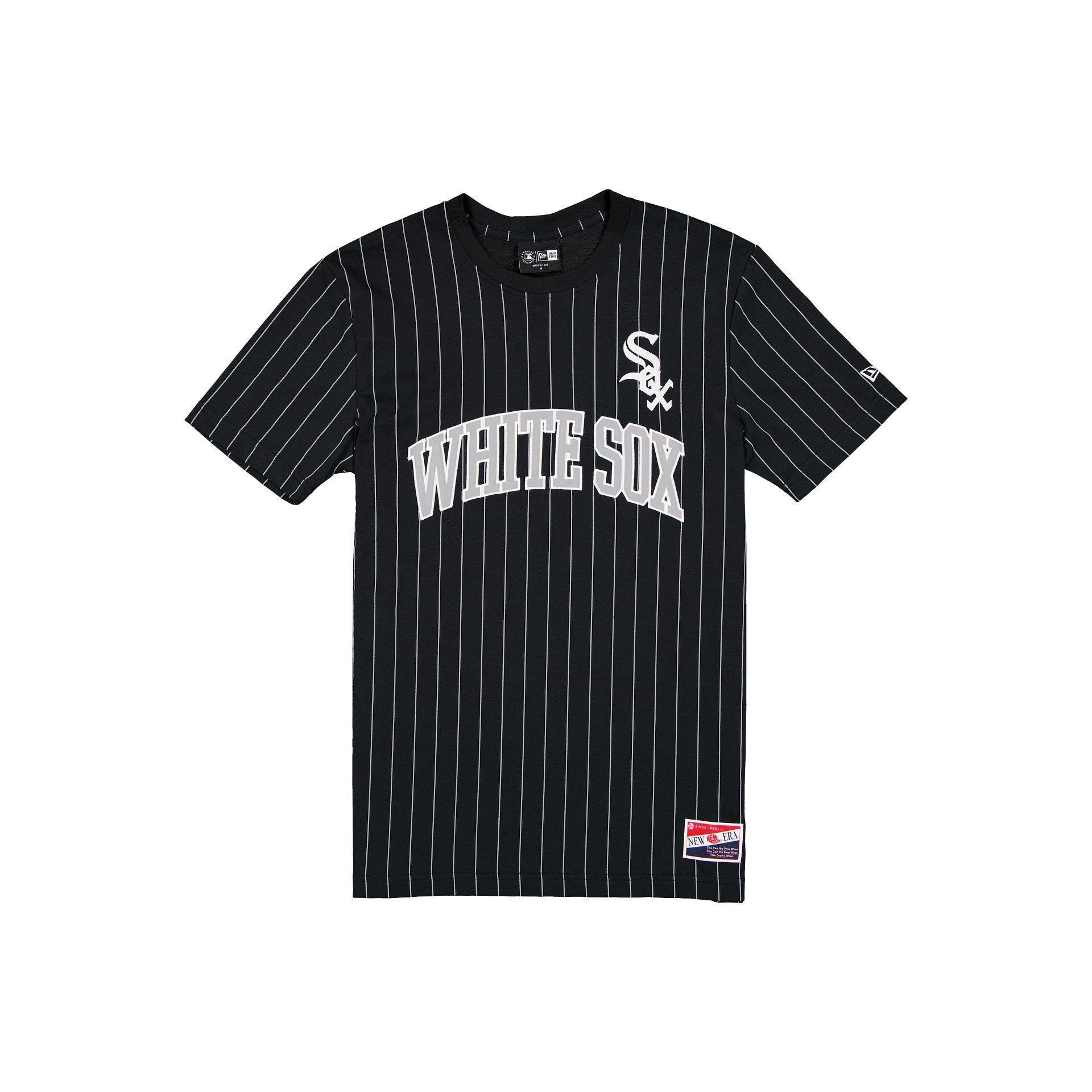 Chicago White Sox Throwback Applique Pinstripe T-Shirt