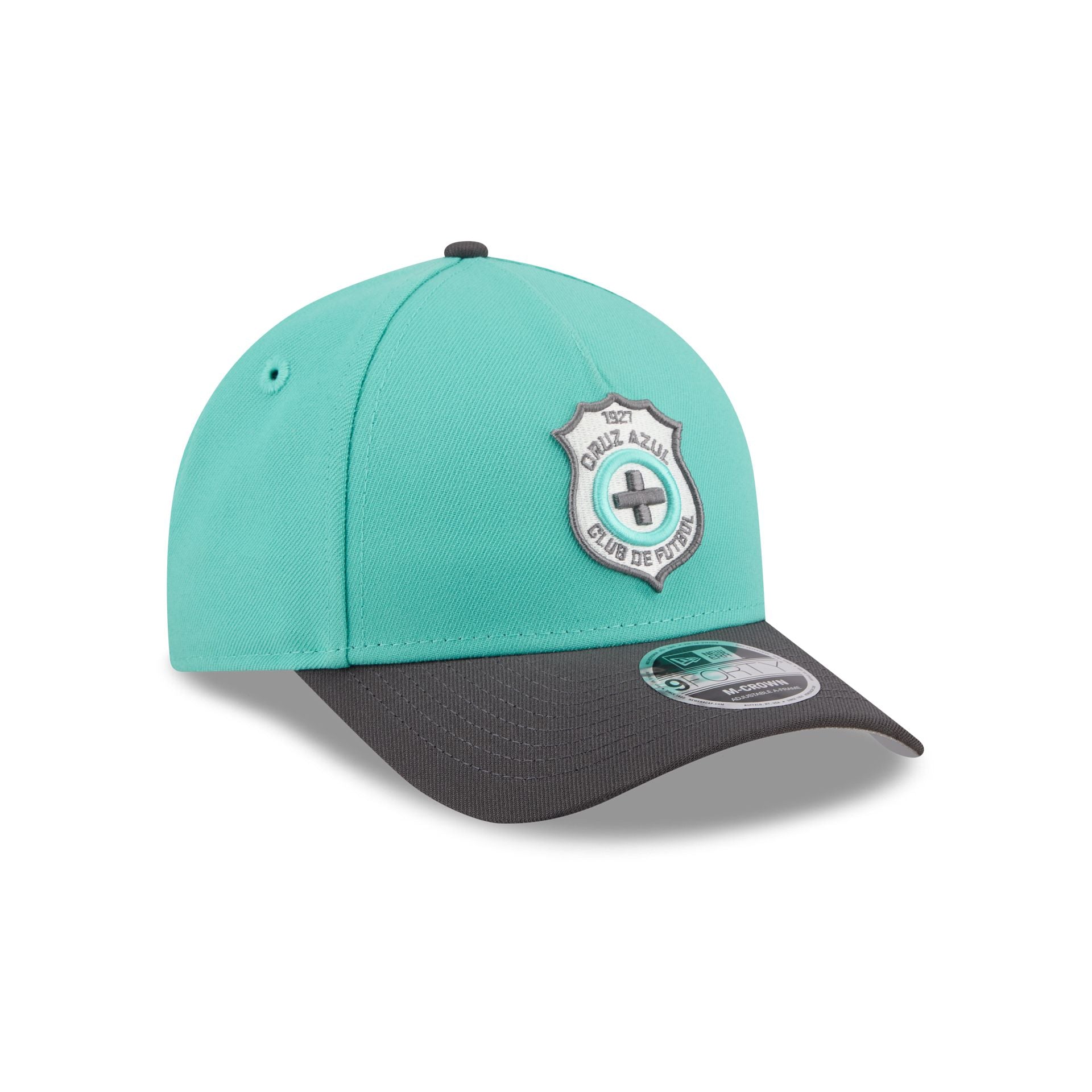 Cruz Azul Color Pack Teal 9Forty M-Crown A-Frame Snapback Hat - Image 3