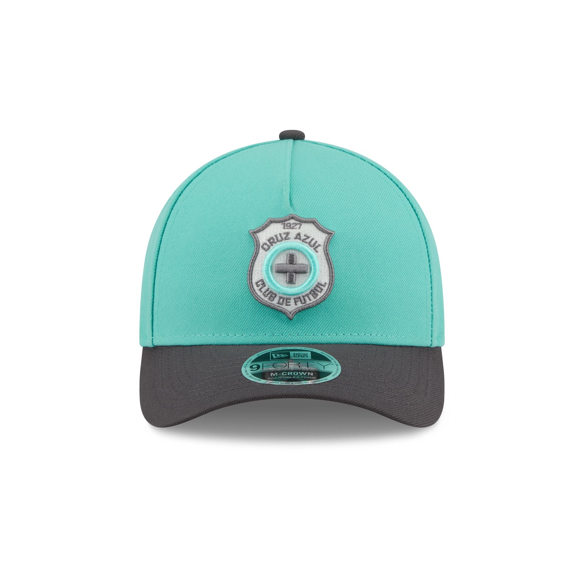 Alternative view of Cruz Azul Color Pack Teal 9Forty M-Crown A-Frame Snapback Hat