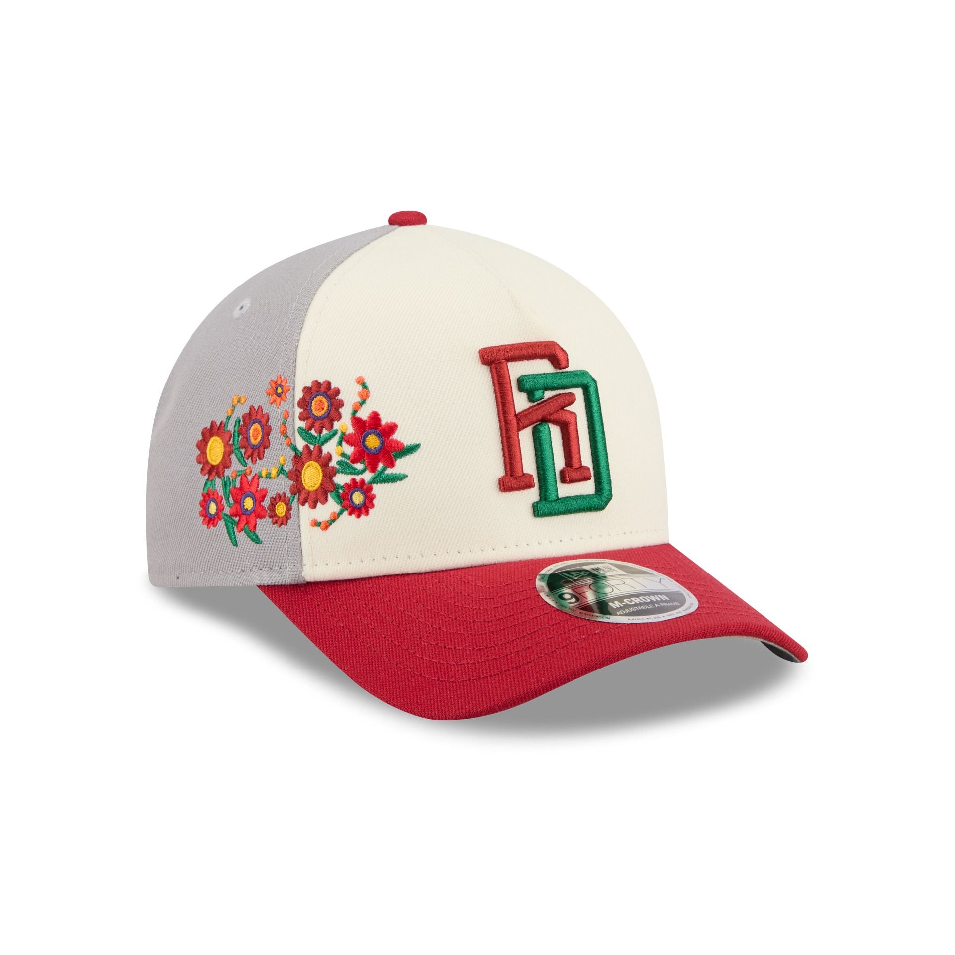 Dominican Republic Latin Embroidery 9Forty M-Crown A-Frame Snapback Hat