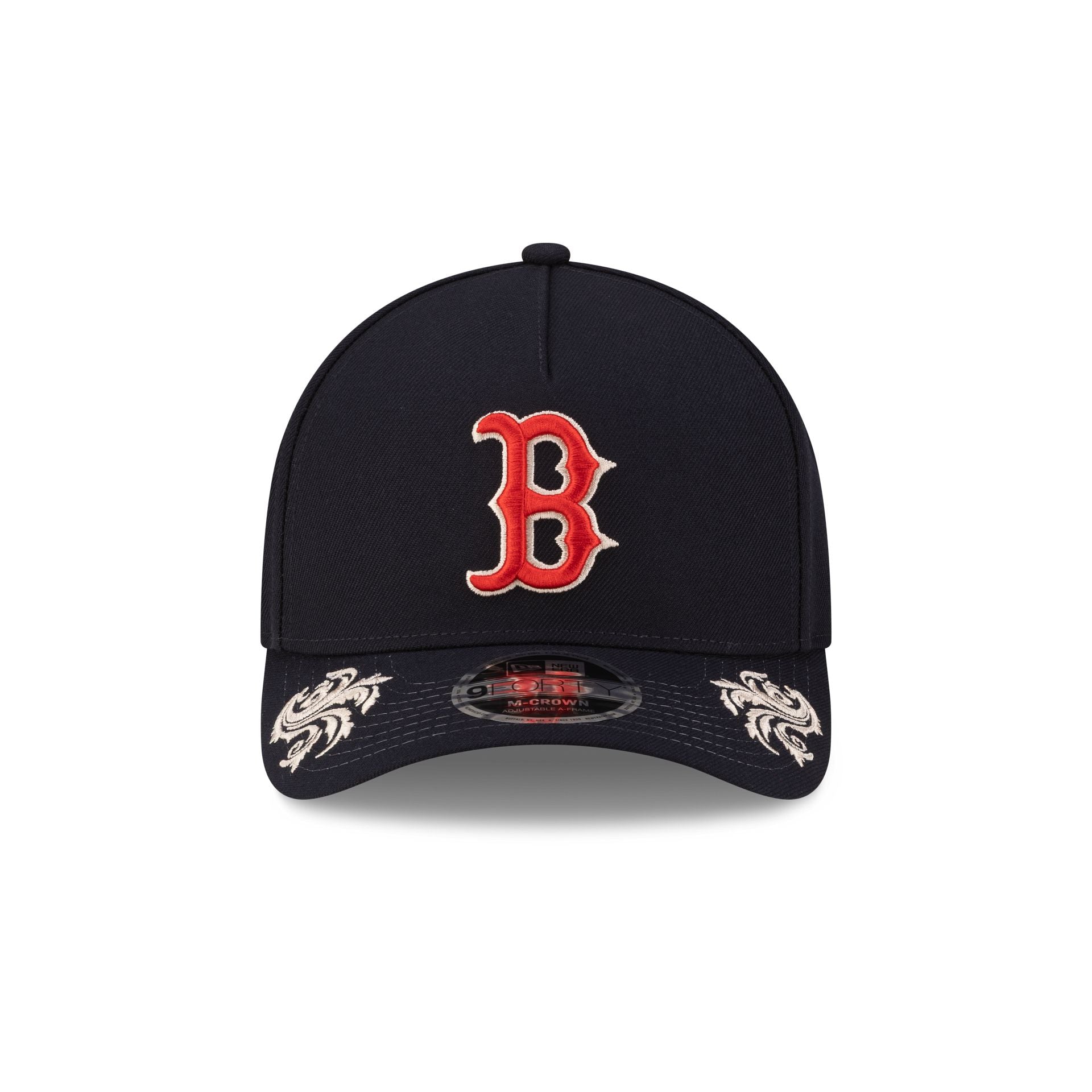 Alternative view of Boston Red Sox Script 9Forty M-Crown A-Frame Snapback Hat