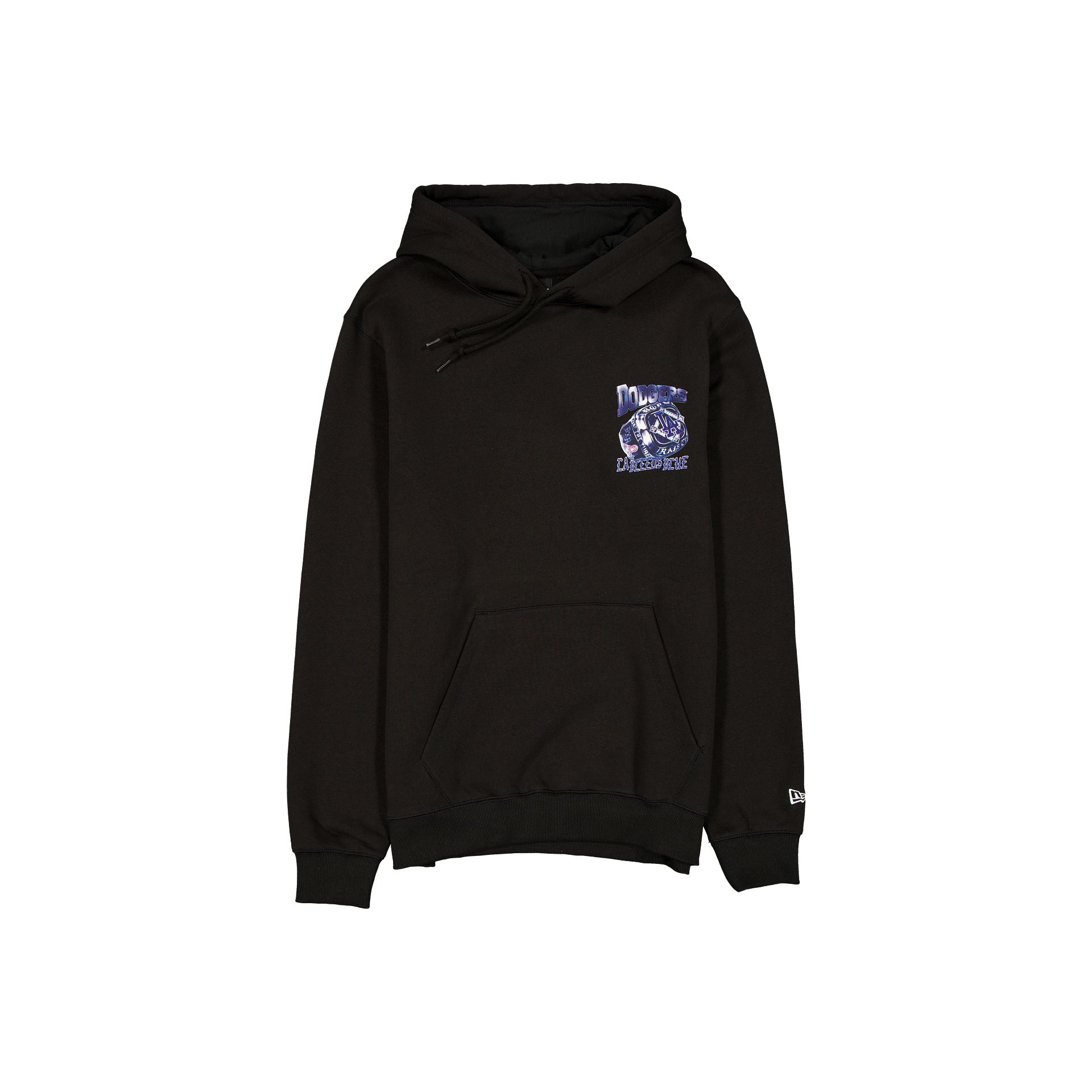 Born X Raised X Los Angeles Dodgers Championship Ring Black Hoodie