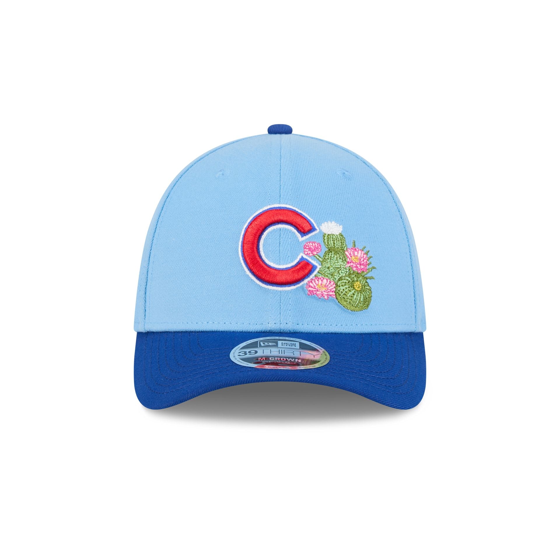 Alternative view of Chicago Cubs 2026 Spring Training 39Thirty M-Crown Stretch Fit Hat