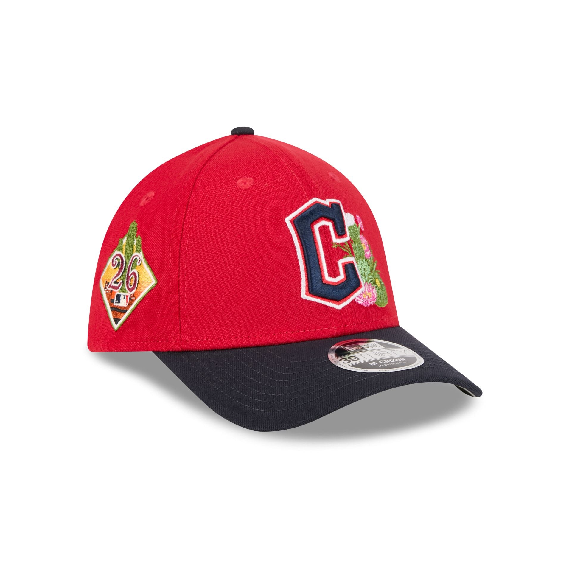 Cleveland Guardians 2026 Spring Training 39Thirty M-Crown Stretch Fit Hat